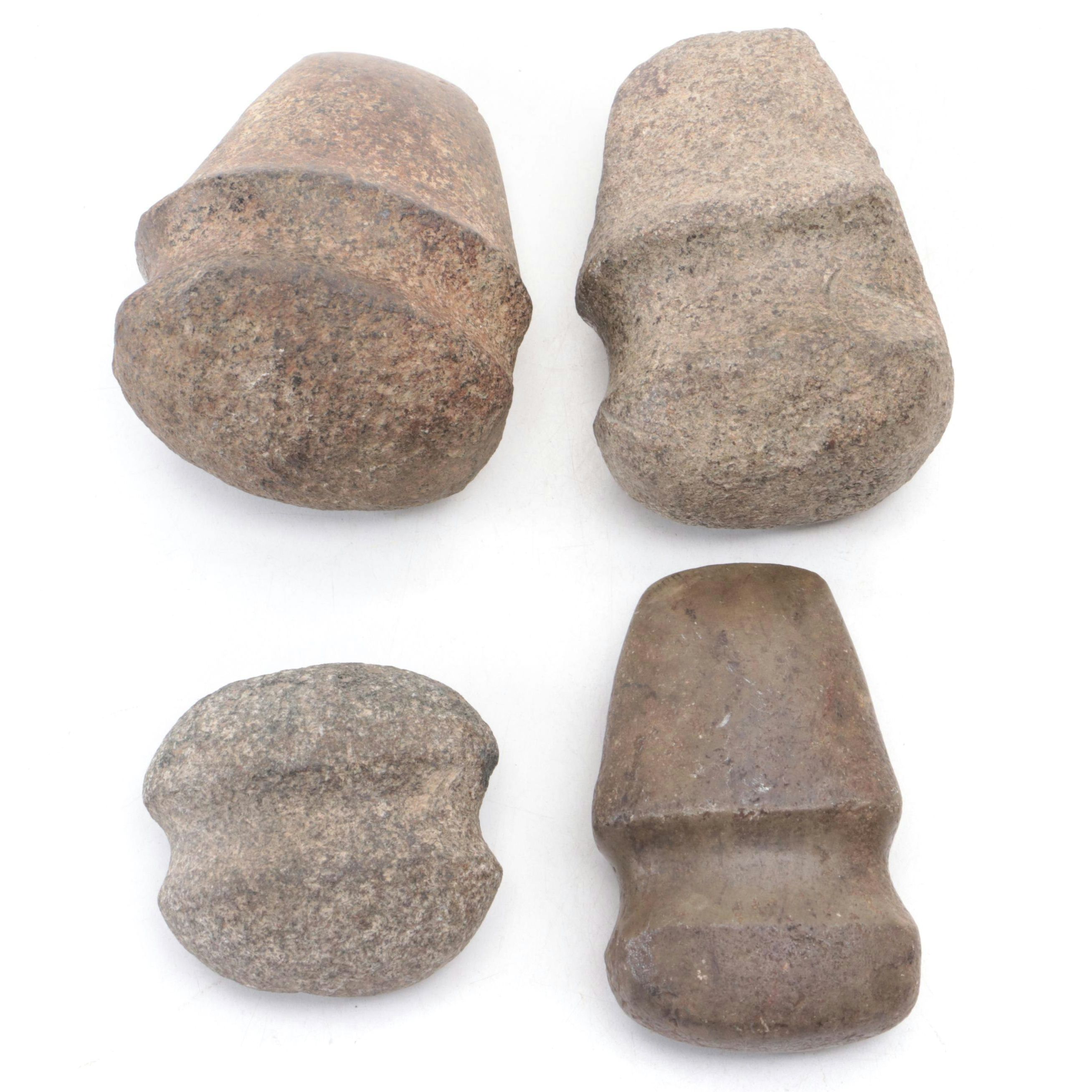 Neolithic Grooved Hammer and Axes