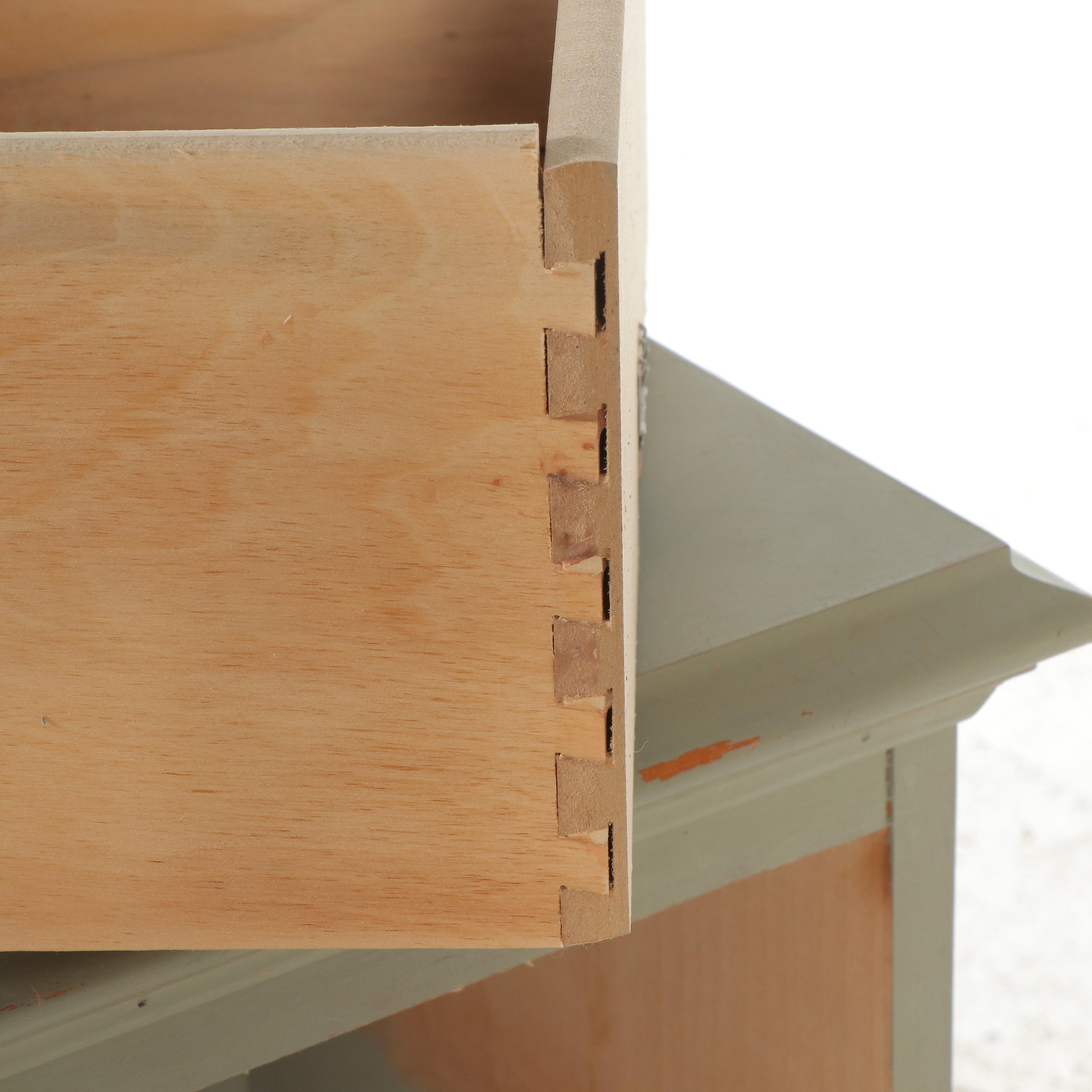 Carolina Furniture Works Painted Wood End Table