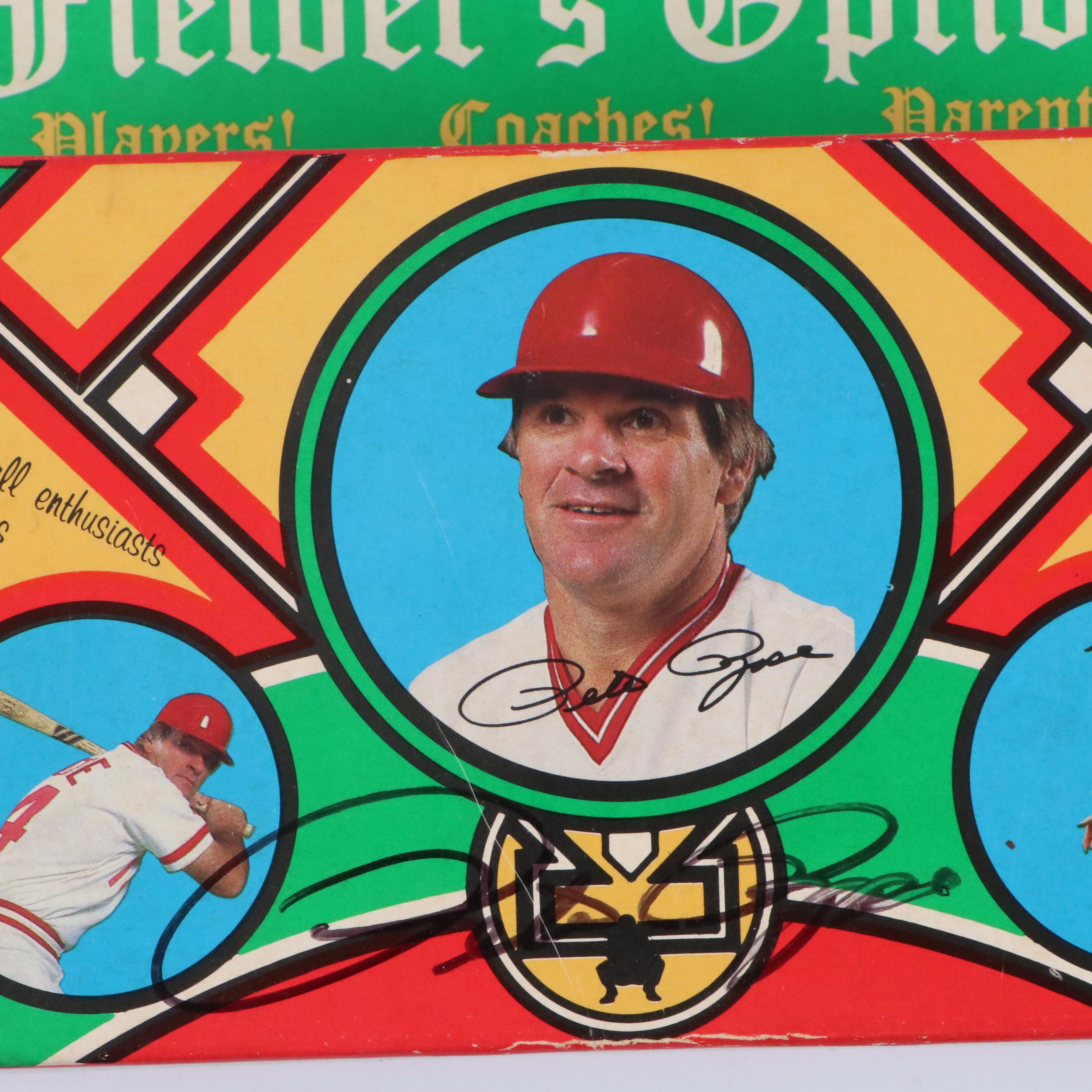 Frank Robinson Signed "586 HRs" Cincinnati Reds Print in Matted Display