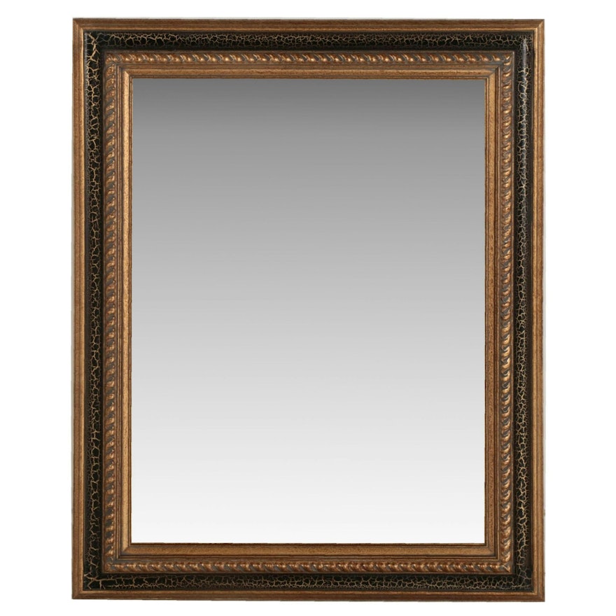 Parcel Gilt Wood Framed Wall Mirror