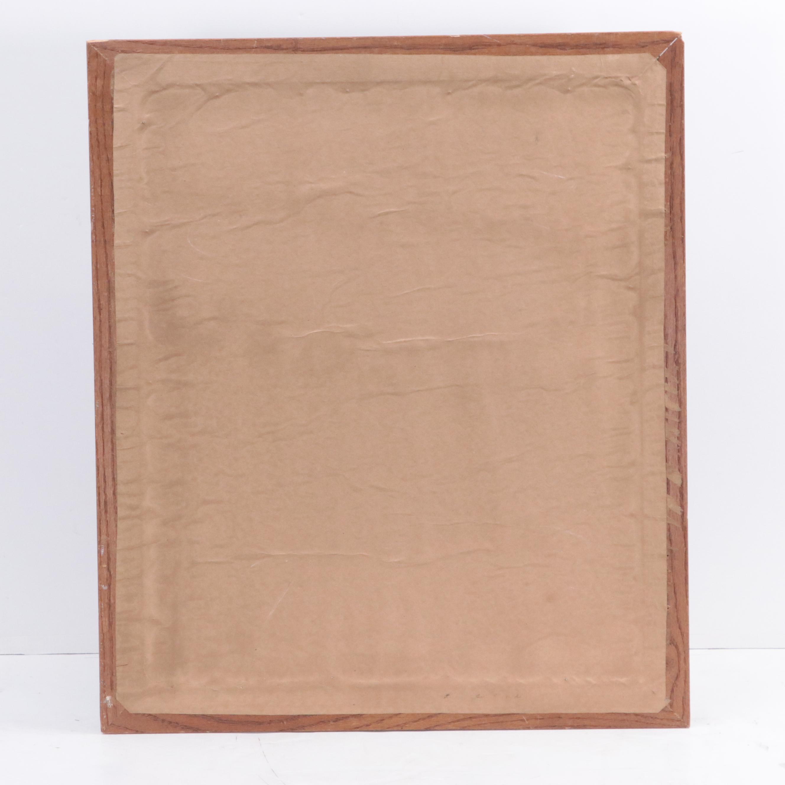 Offset Lithograph of Confederate Generals