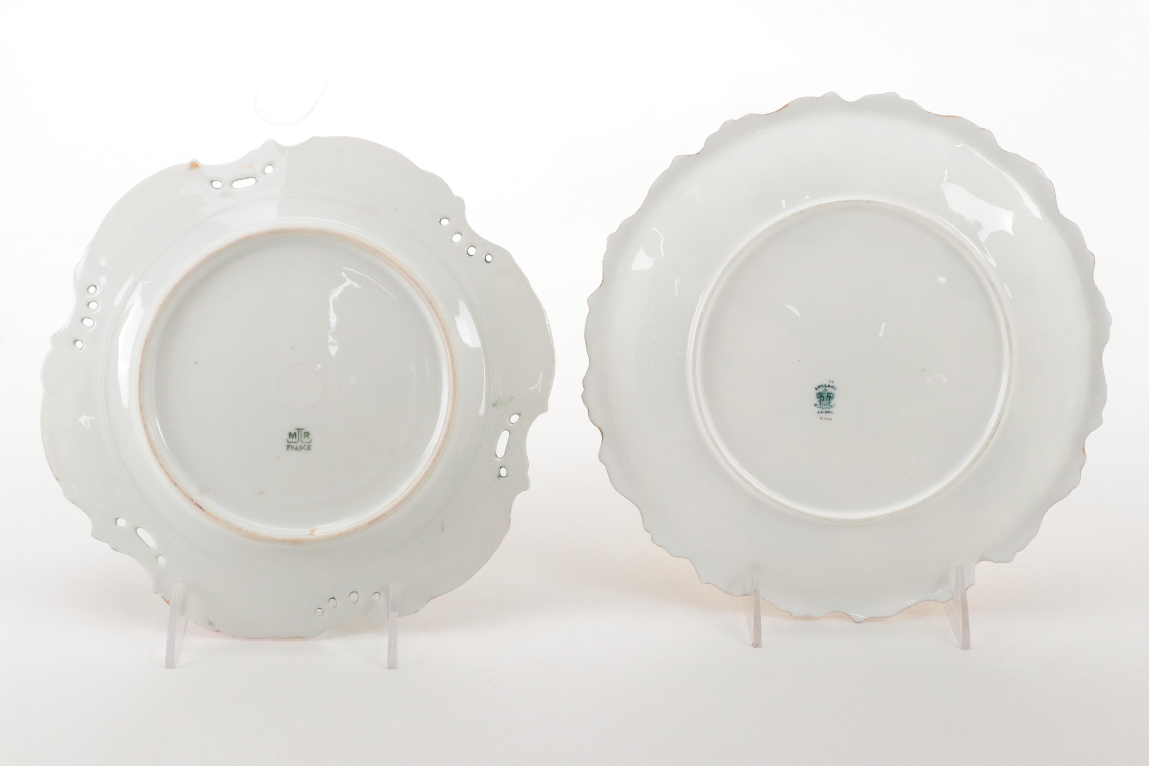 Royal Vienna Style Porcelain Plates, Early 20th Century