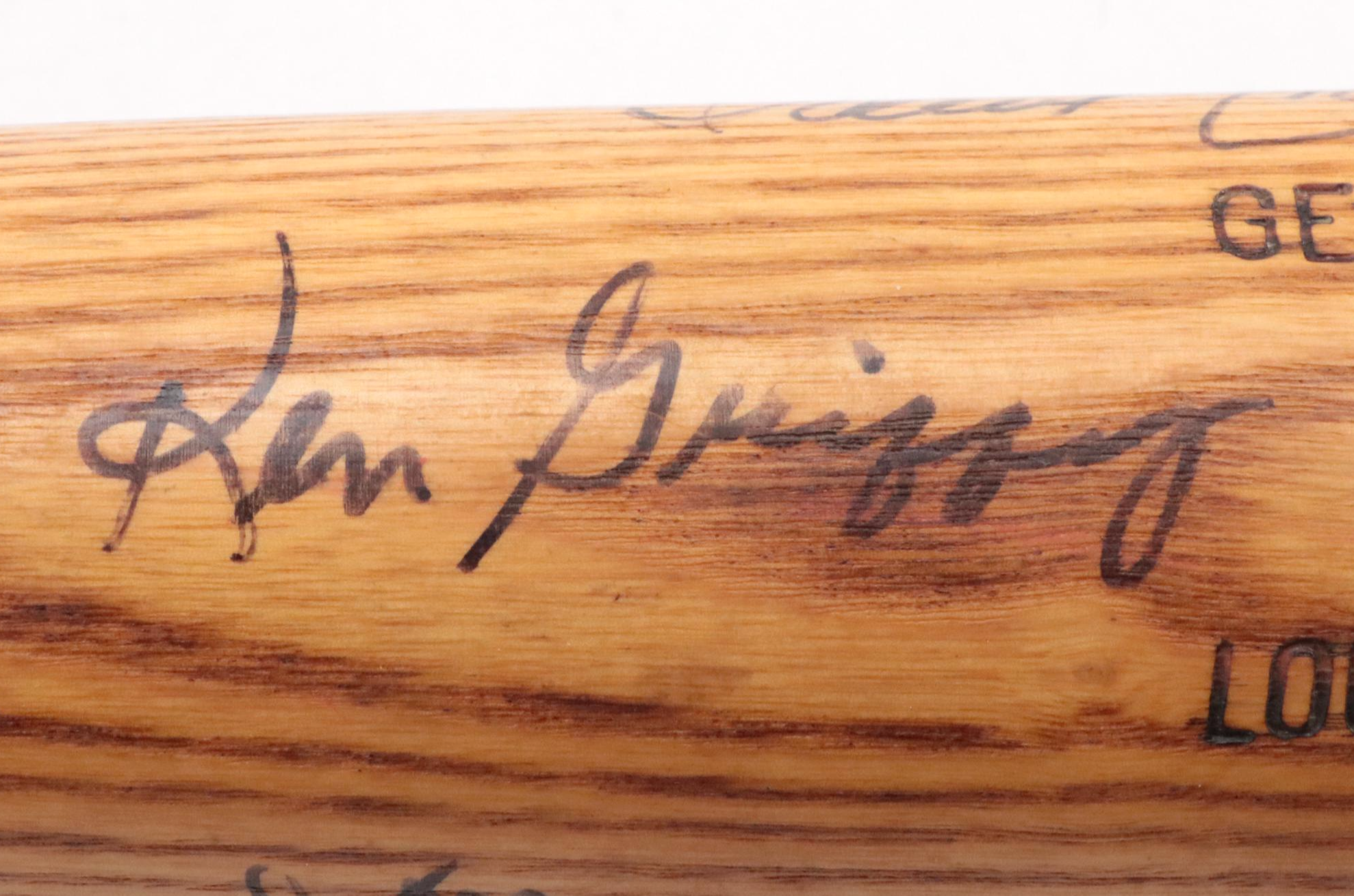 Johnny Bench, Tom Seaver, George Foster, and More Signed Baseball Bat