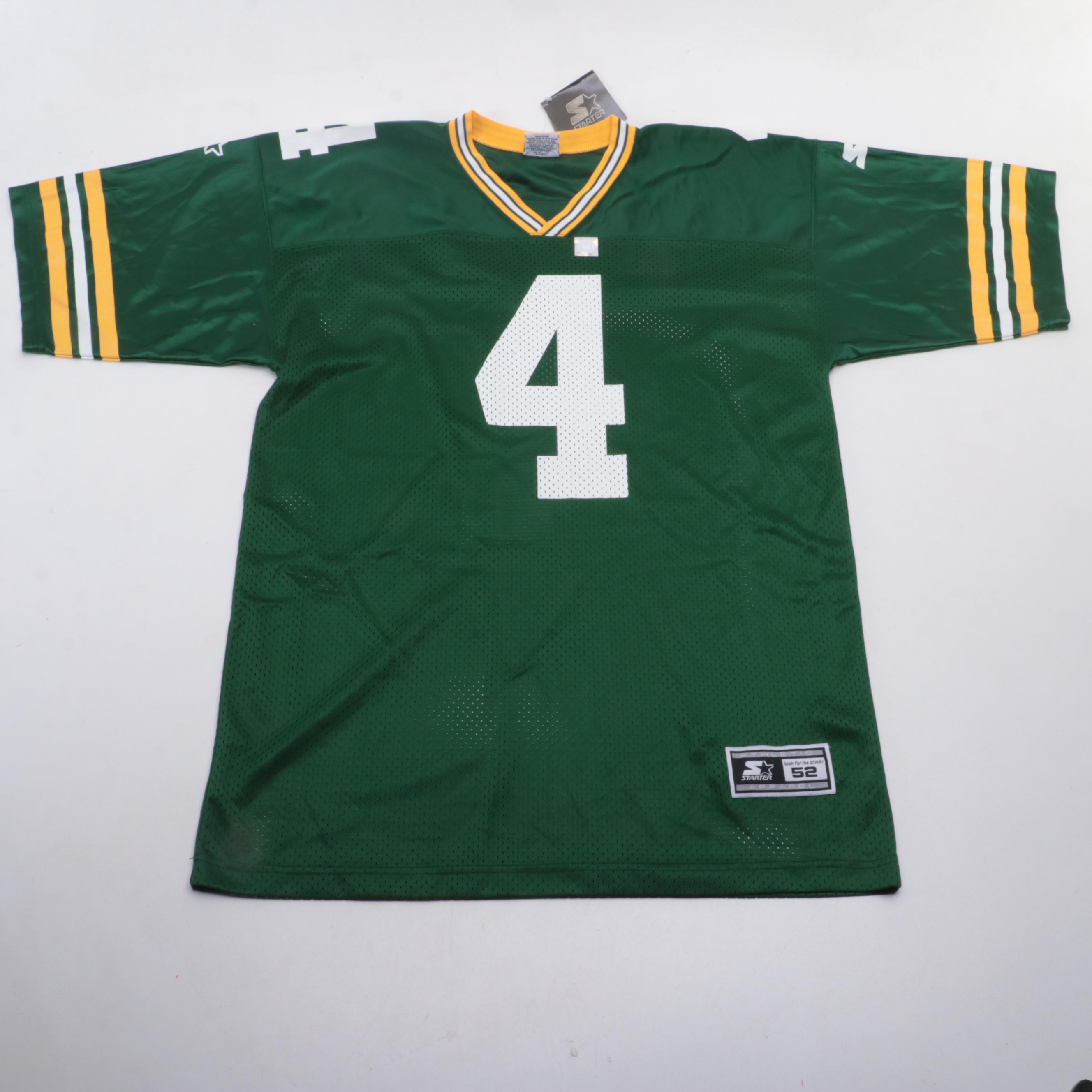 Brett Favre Signed Starter Green Bay Packers Football Jersey