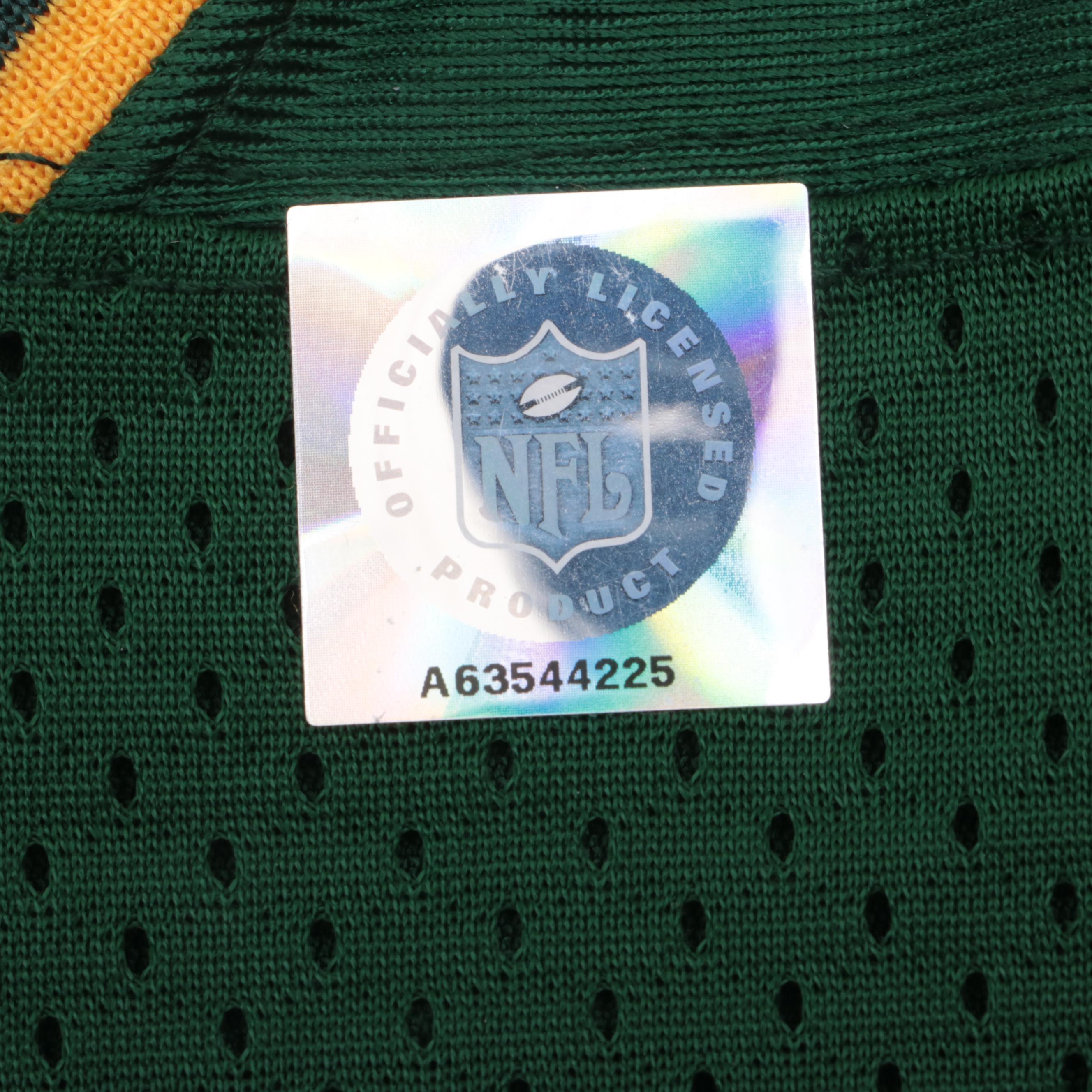 Brett Favre Signed Starter Green Bay Packers Football Jersey