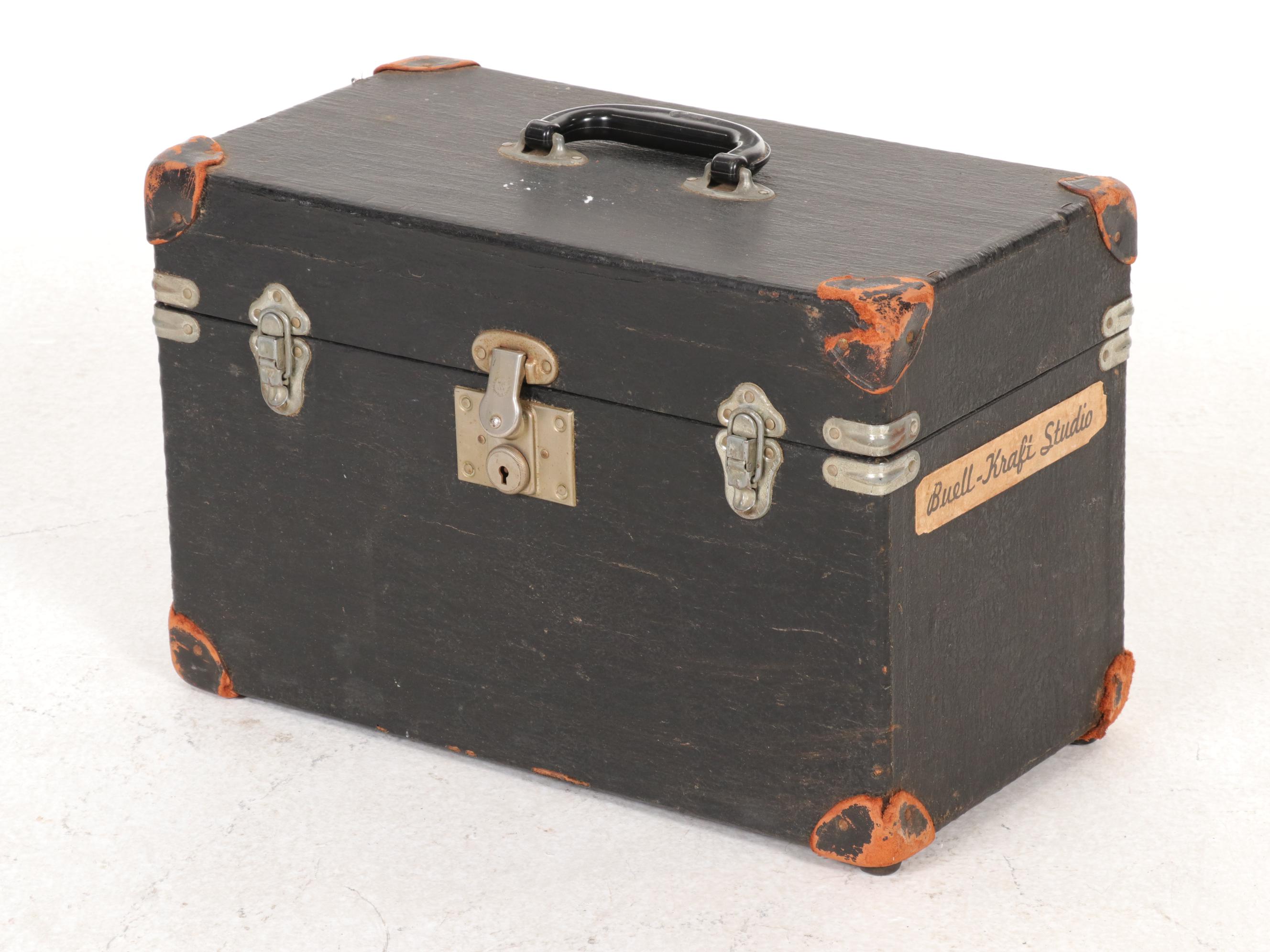 Vintage Buell-Kraft Studio, Linhof Technika Equipment Cases with Calumet Case