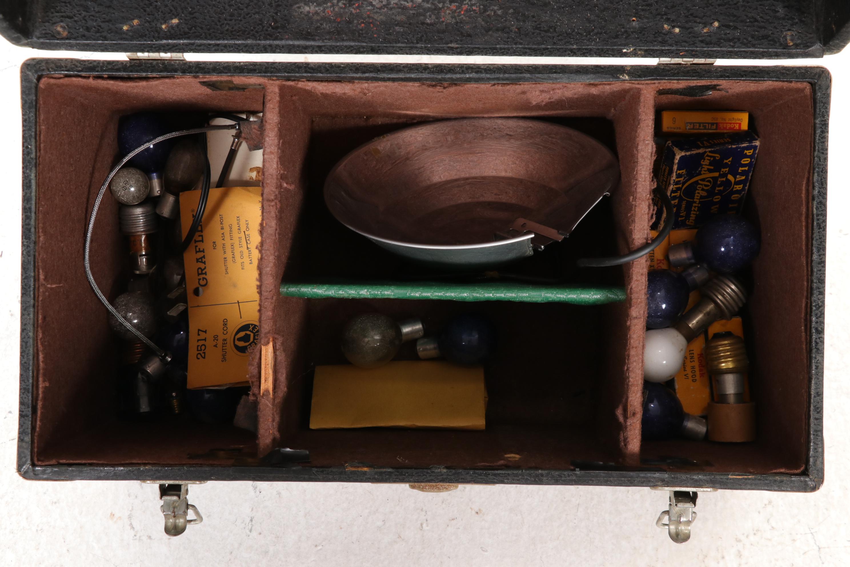 Vintage Buell-Kraft Studio, Linhof Technika Equipment Cases with Calumet Case