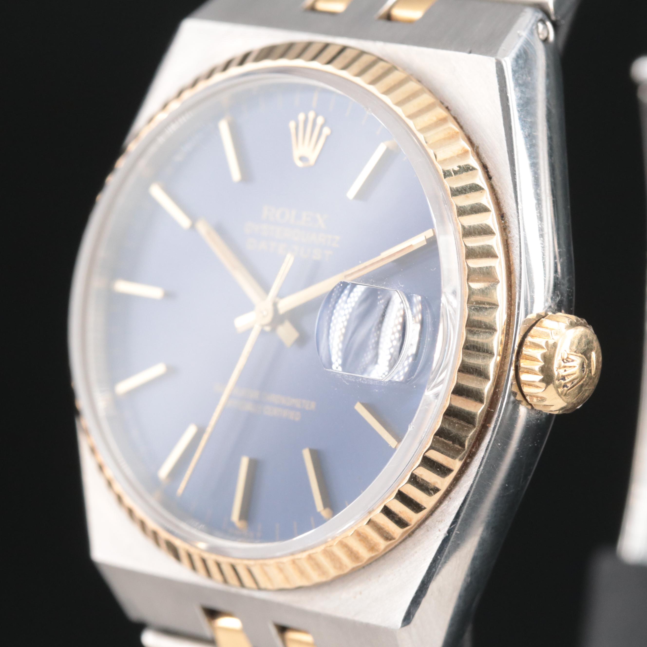 1980 Rolex Oysterquartz Datejust Watch