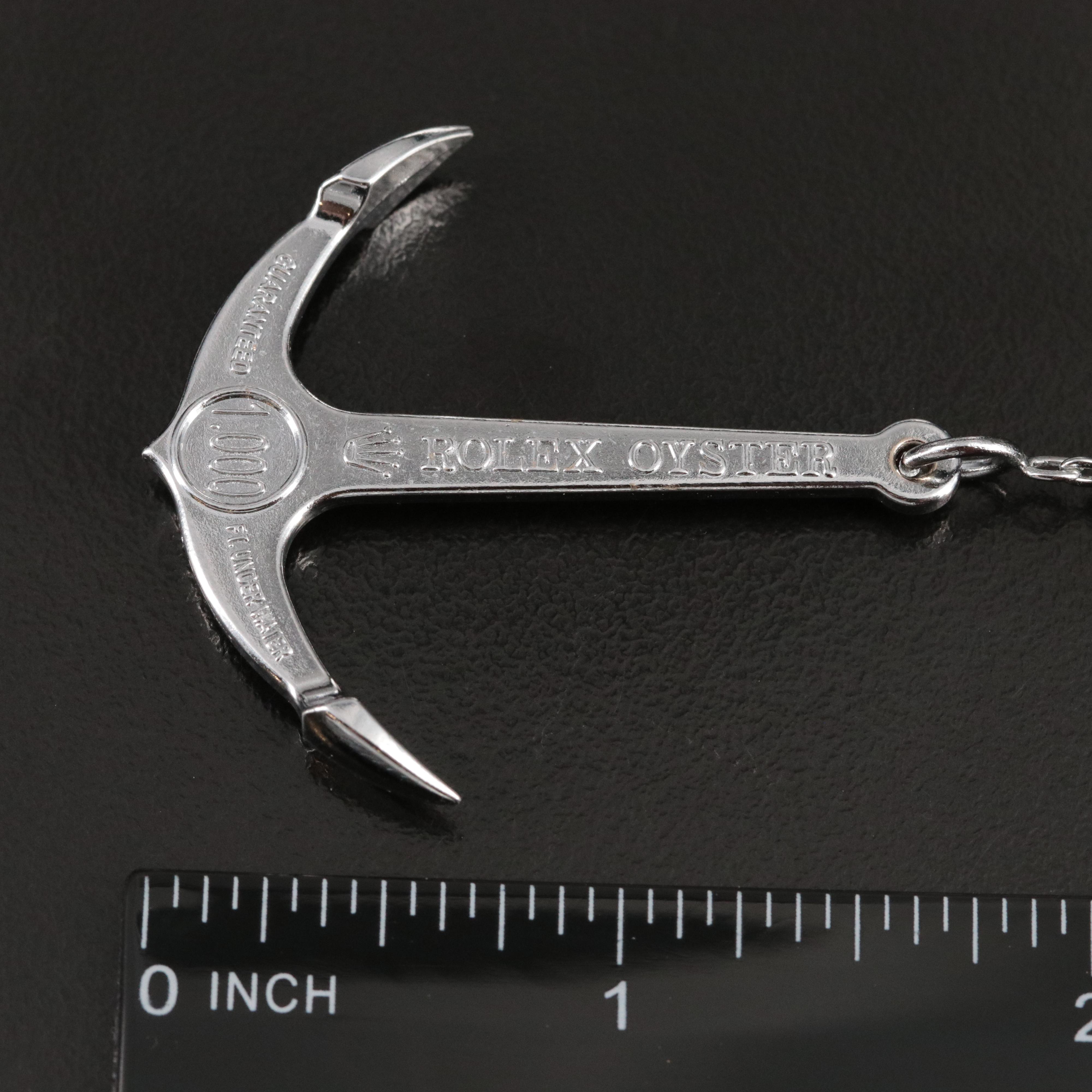 Rolex Oyster Anchor 300 Meters-1,000FT with Chain