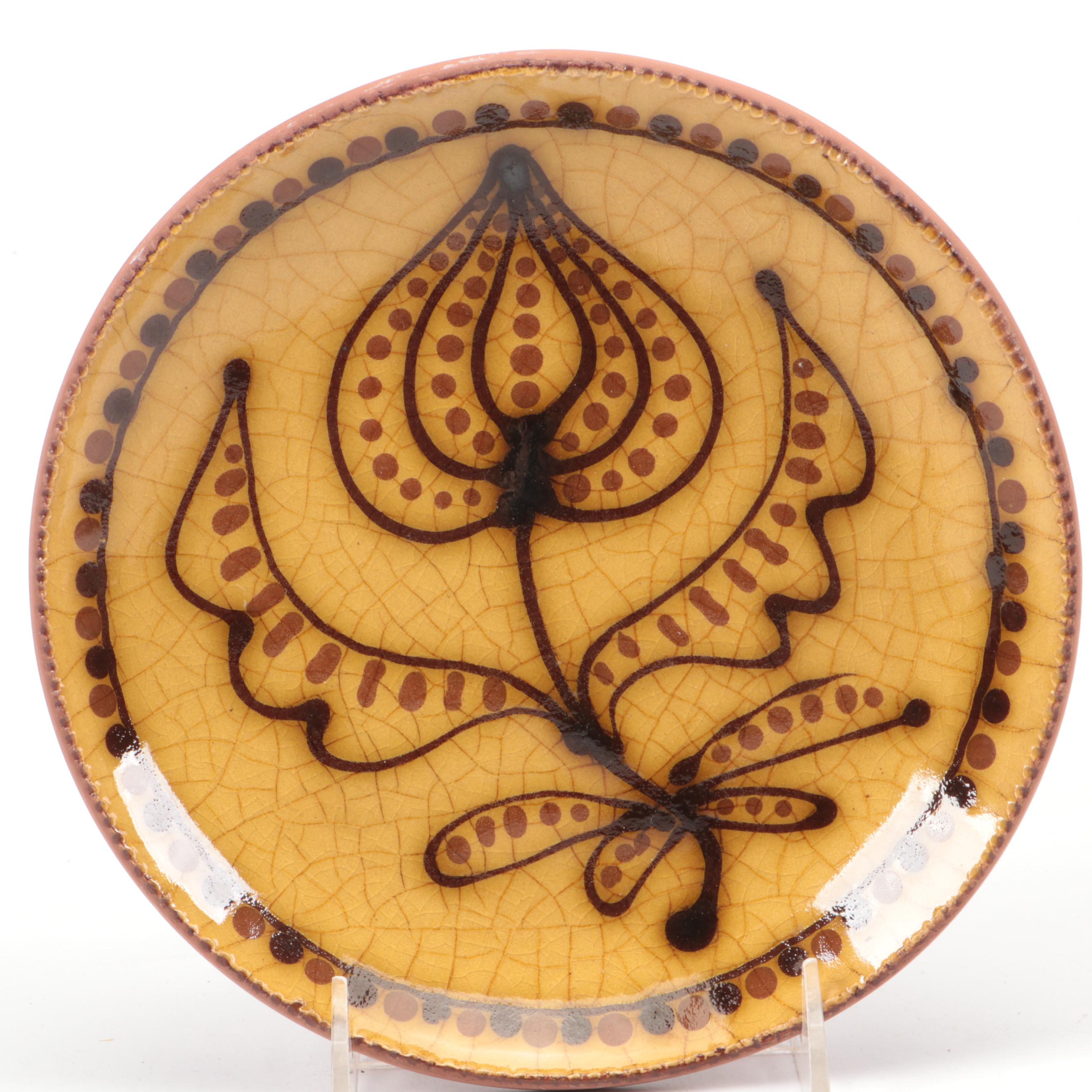 Ragon House Red Ware, Turtle Creek Potteries, More Handmade Folk Art Plates