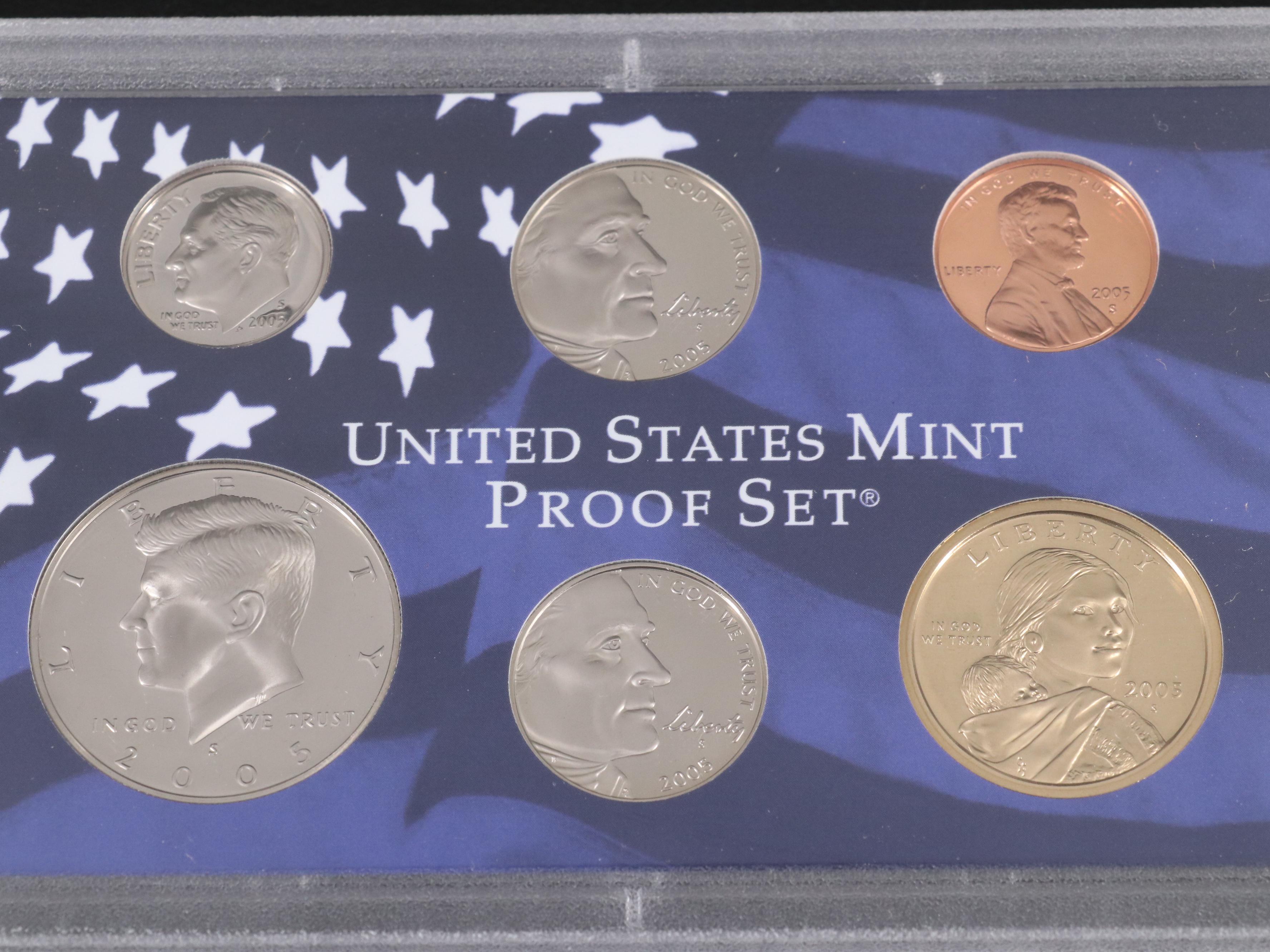 Thirteen Different U.S. Mint Proof Sets, 1999 to 2011 Complete