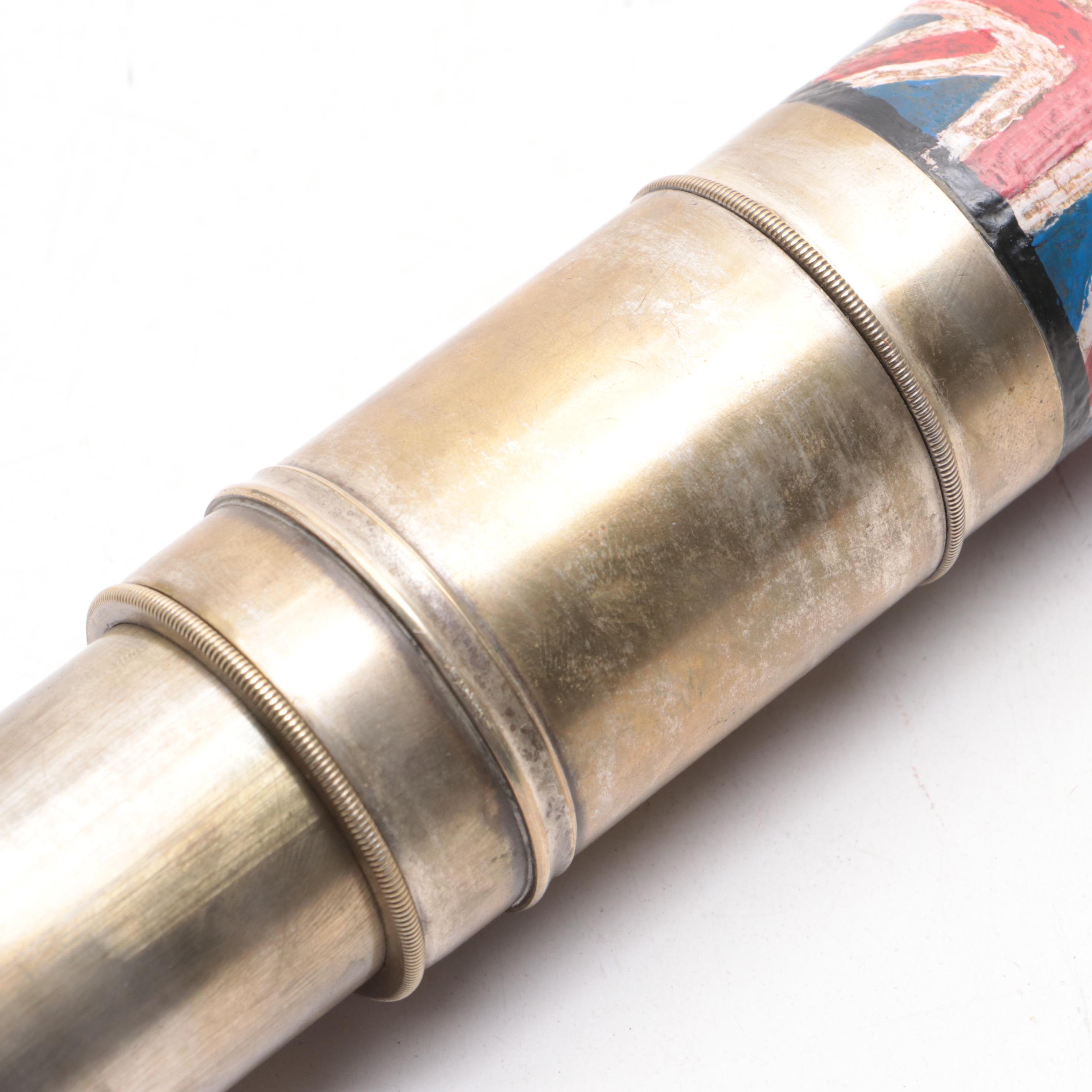 Ross Handheld Telescope with Other Union Jack Telescope and Case