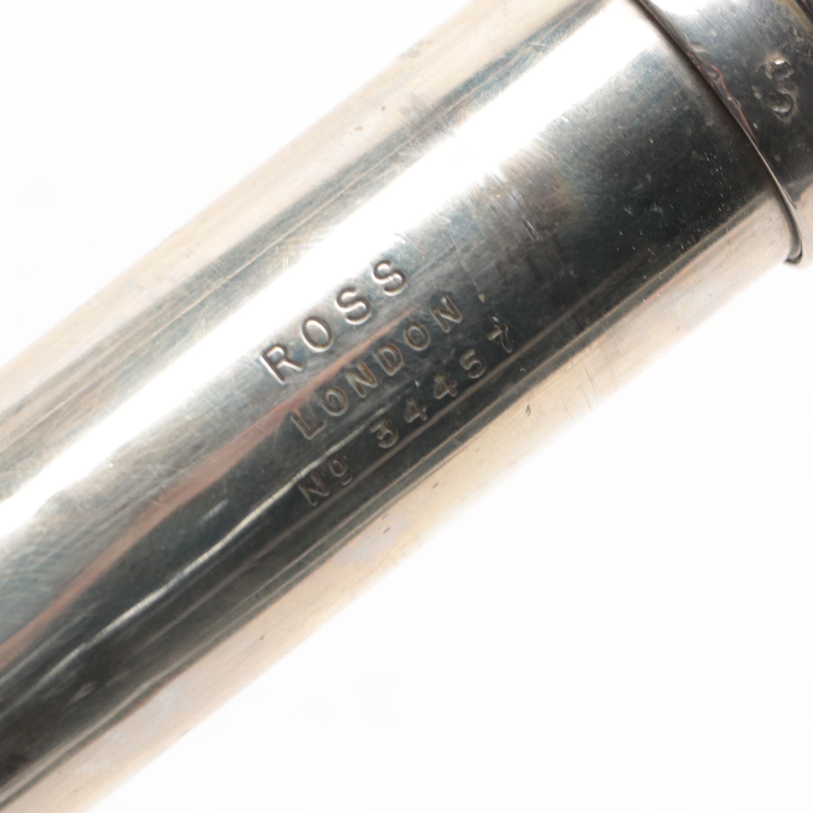 Ross Handheld Telescope with Other Union Jack Telescope and Case