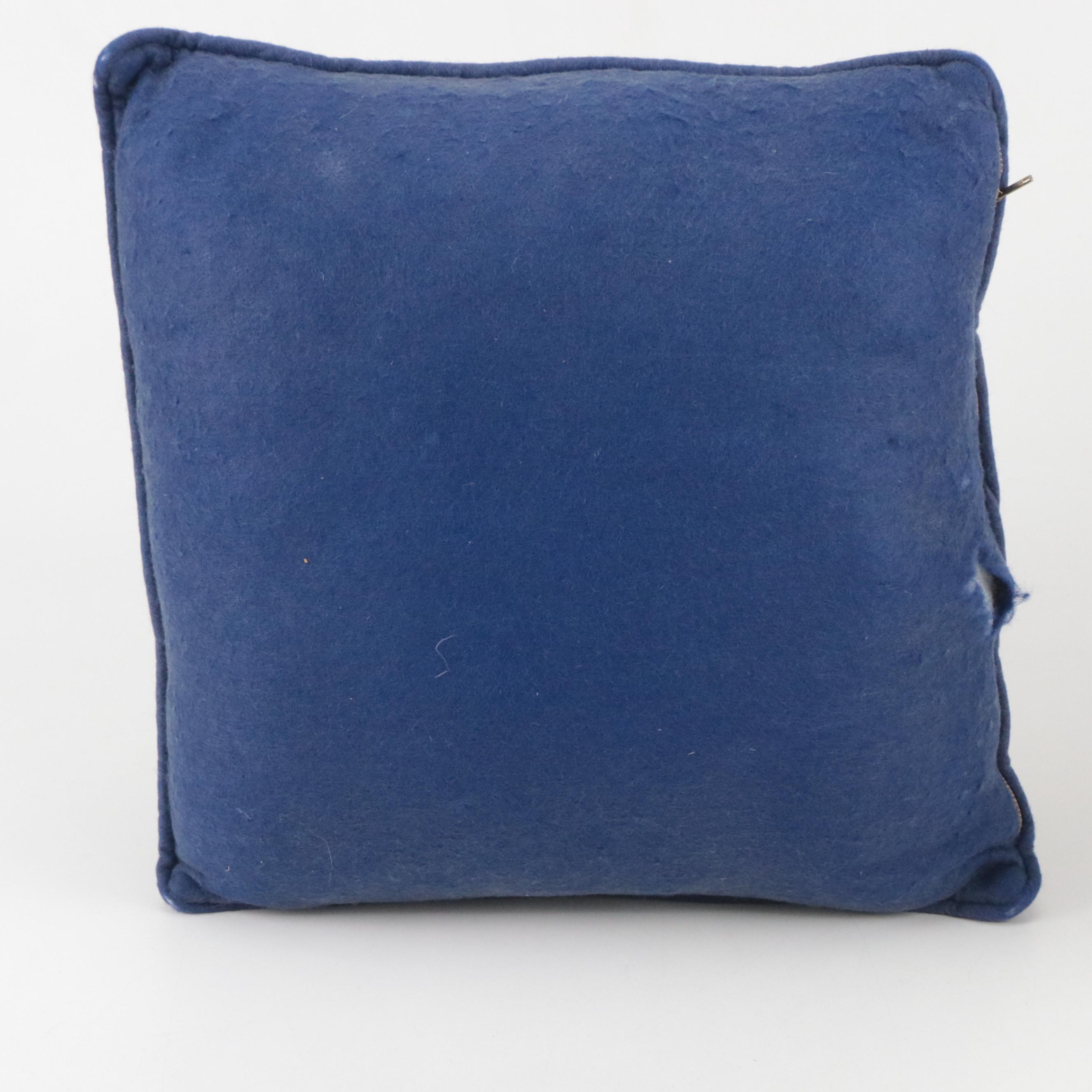 Timothy Weber Ceramic Vase with Bucilla Needlepoint Accent Pillow and More