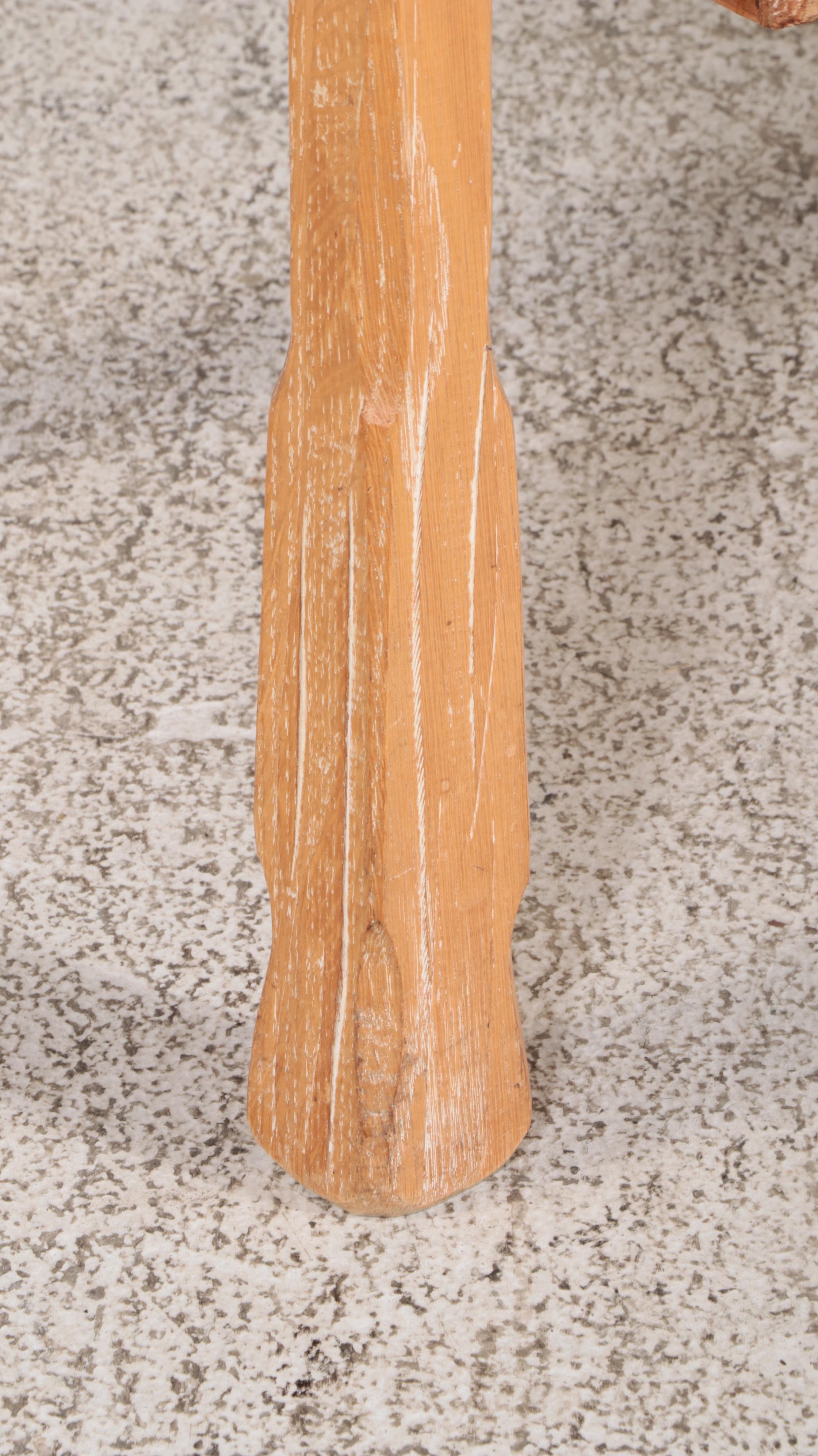 A. Brandt Company "Ranch Oak" Cobbler's-Bench-Form Coffee Table