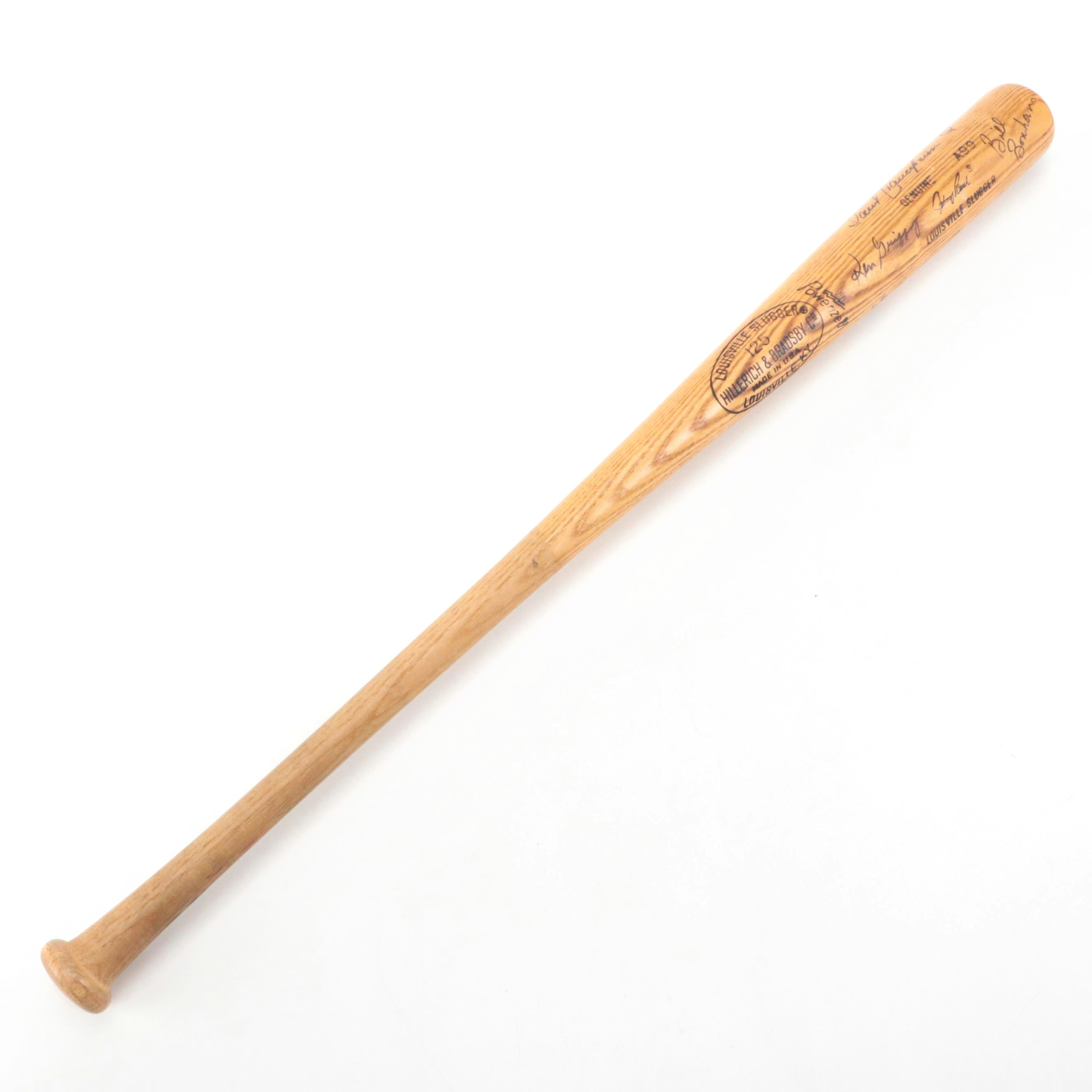 Johnny Bench, Tom Seaver, George Foster, and More Signed Baseball Bat