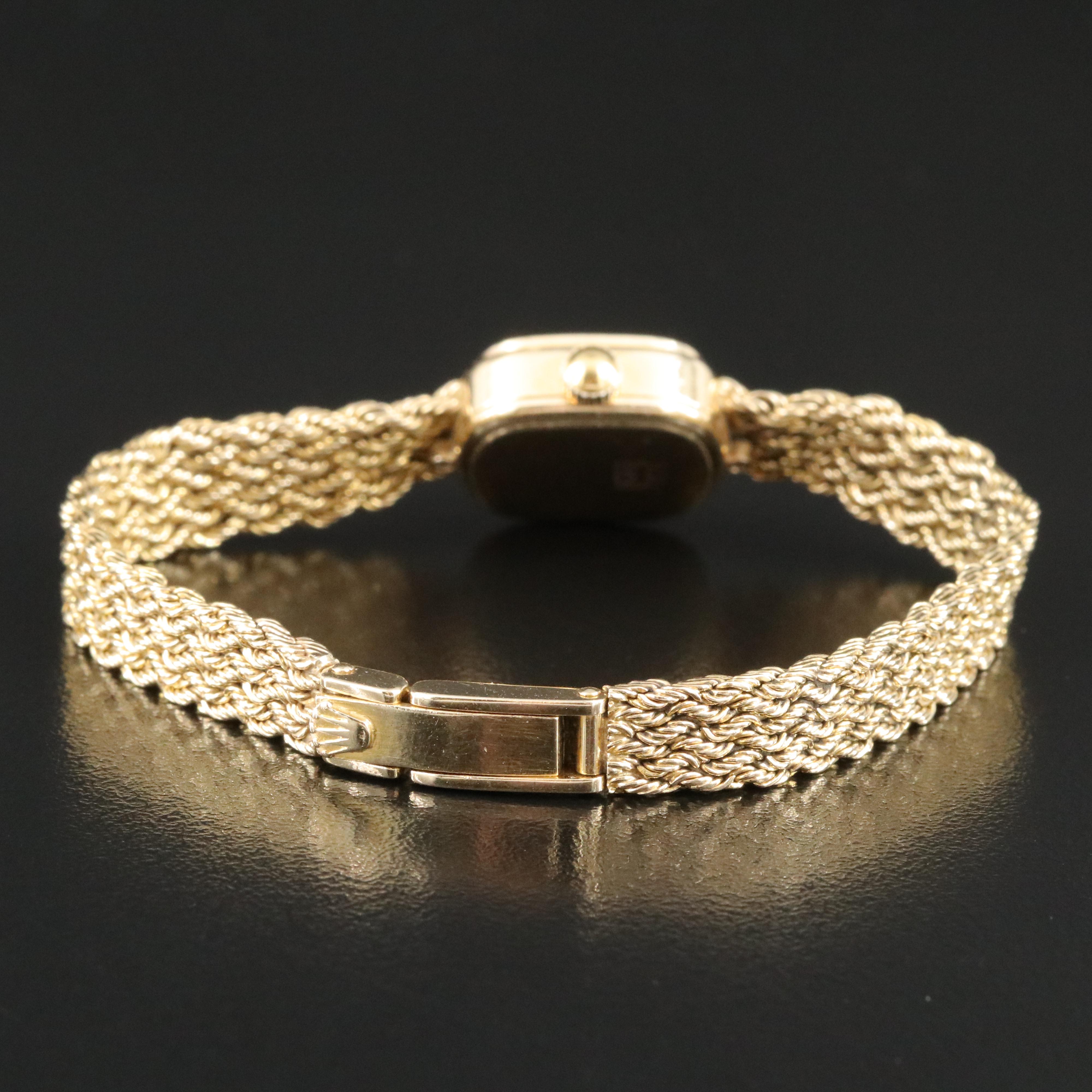 14K Rolex Manual Wind Vintage Watch