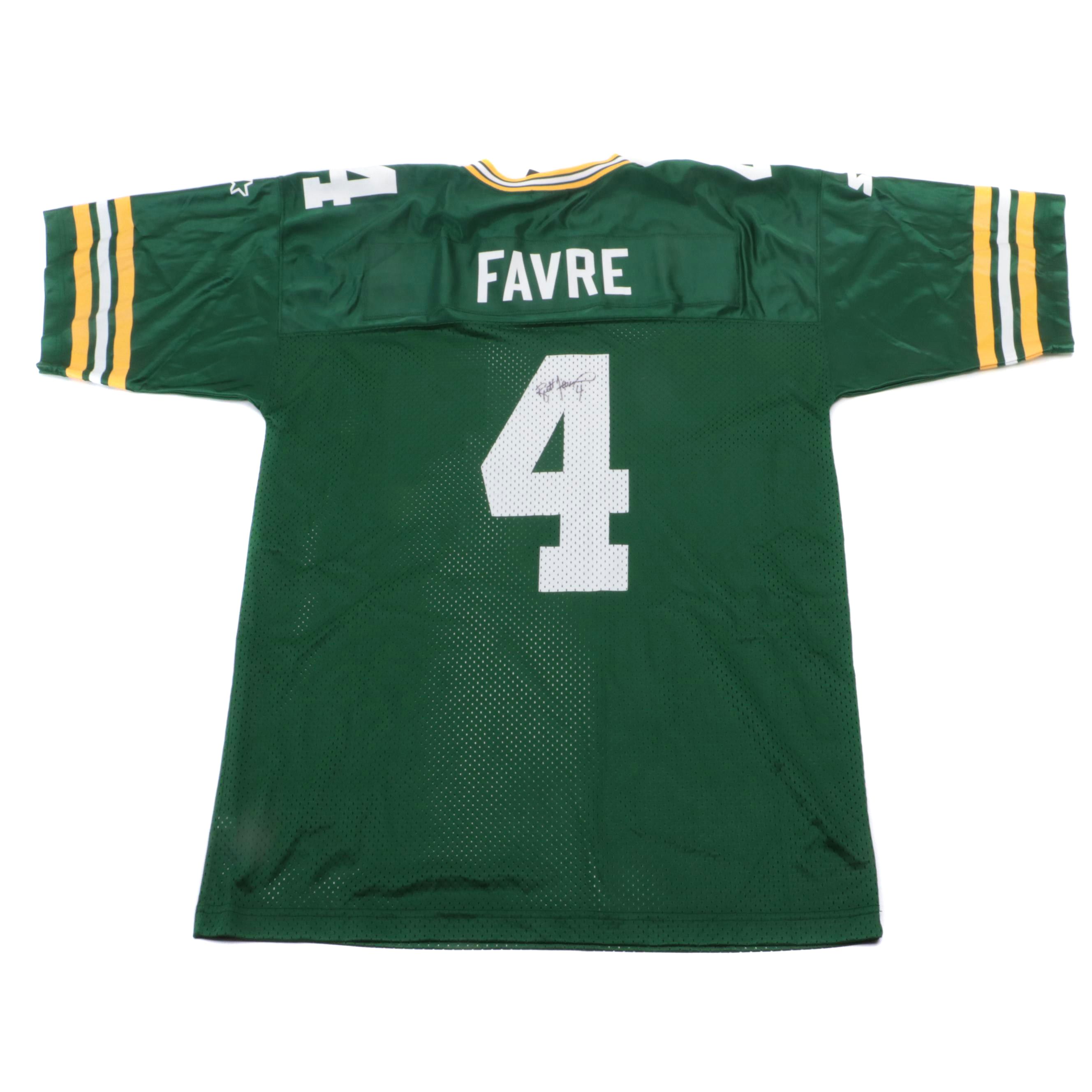 Brett Favre Signed Starter Green Bay Packers Football Jersey