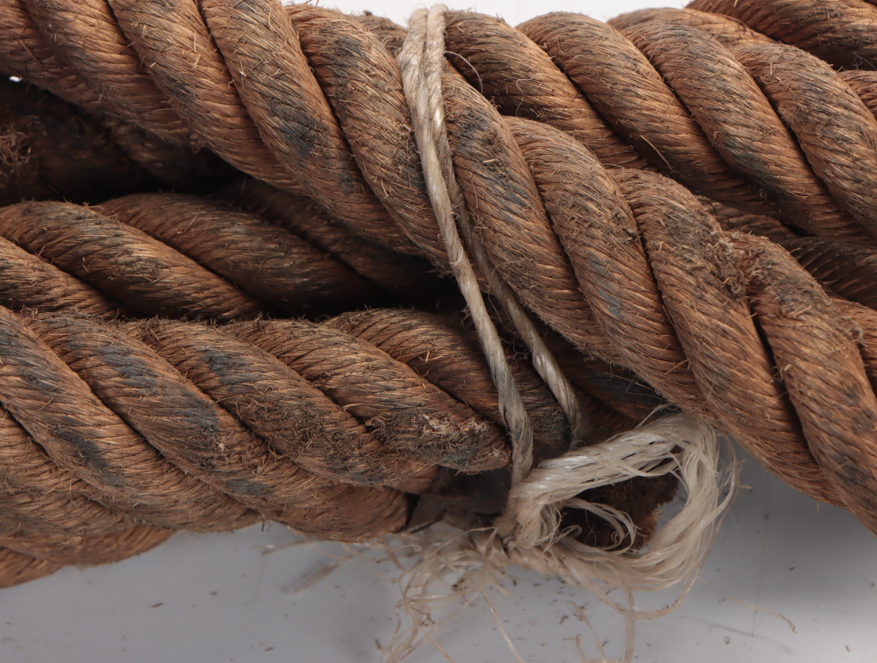 Hand-Braided Hemp Rope