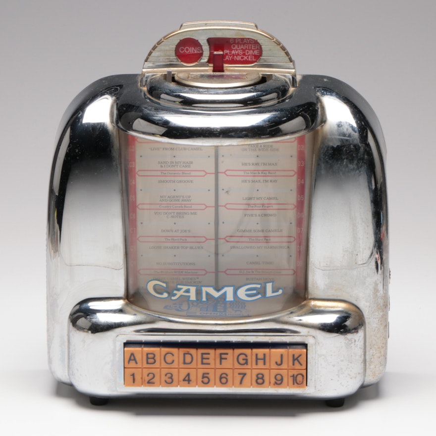 Camel CR-10 "Joe's Diner" Jukebox Radio with Cassette Player, 1992