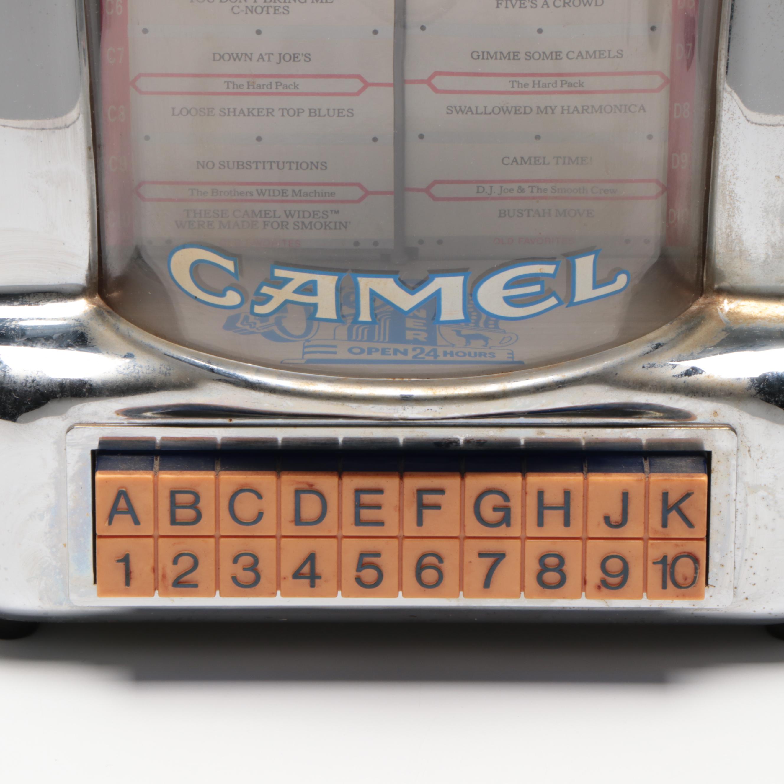 Camel CR-10 "Joe's Diner" Jukebox Radio with Cassette Player, 1992