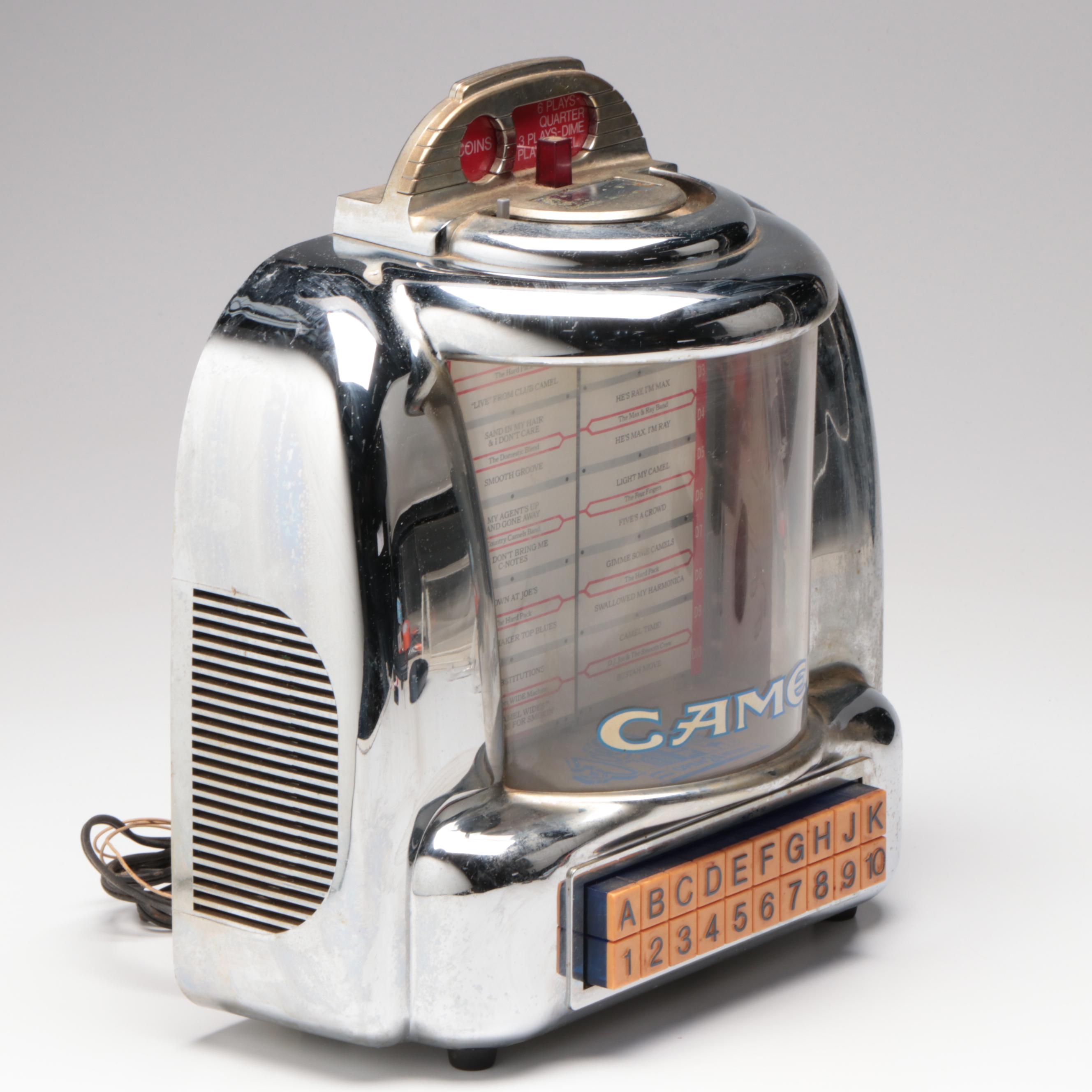 Camel CR-10 "Joe's Diner" Jukebox Radio with Cassette Player, 1992