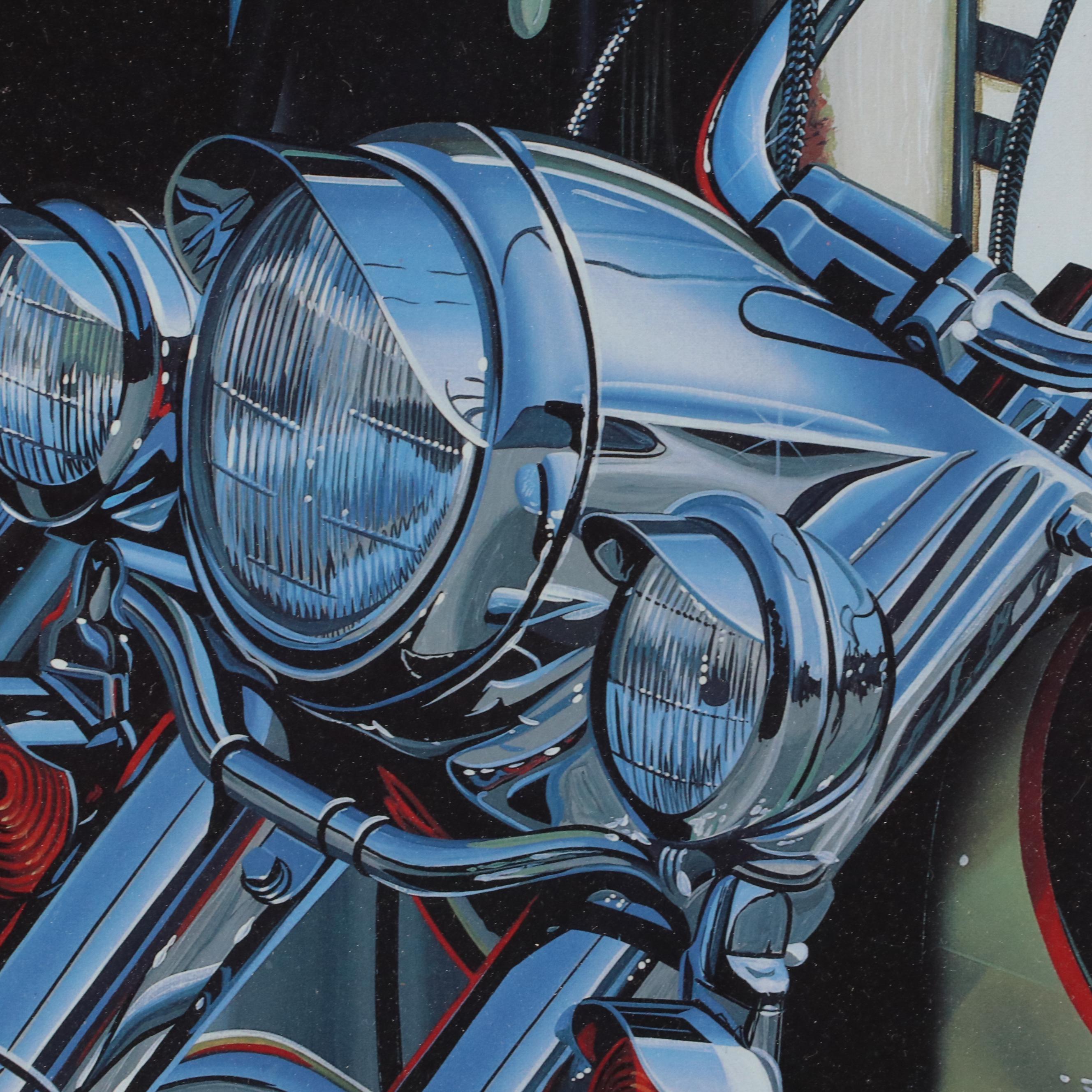 Scott Jacobs Offset Lithograph "At Your Service," 2005