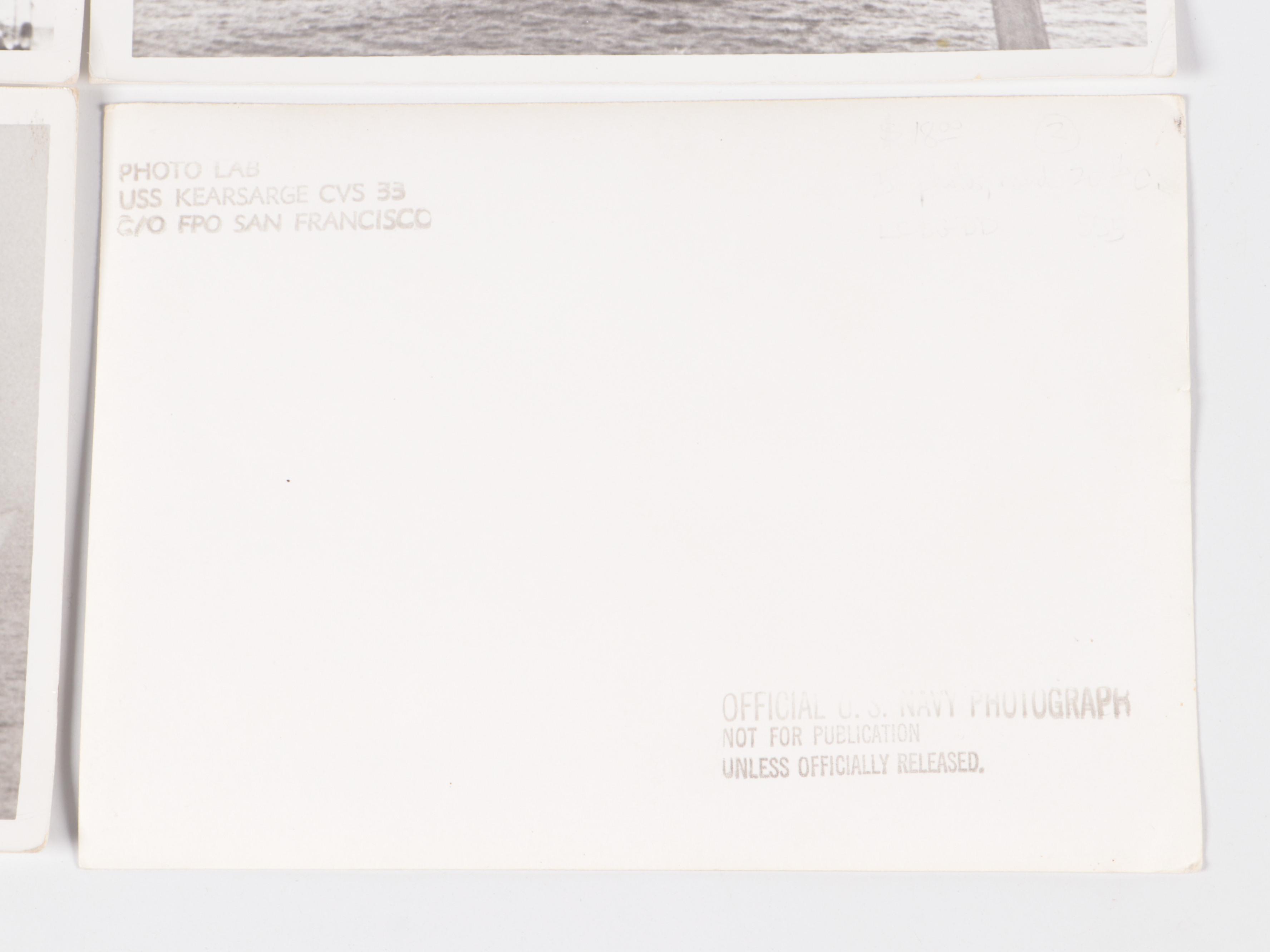 USS Kearsarge CVS-33 Vietnam War U.S Navy Photographs