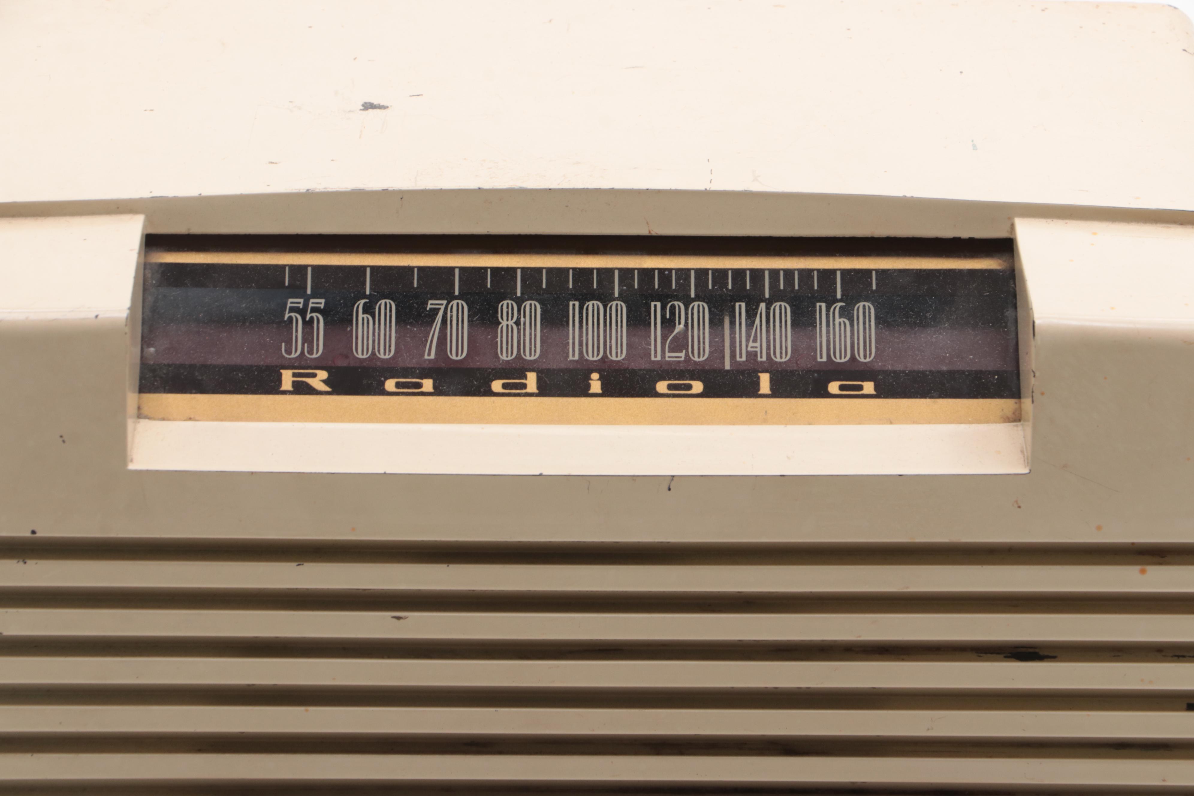 Art Deco Radiola and Emerson Tabletop Bakelite Radios