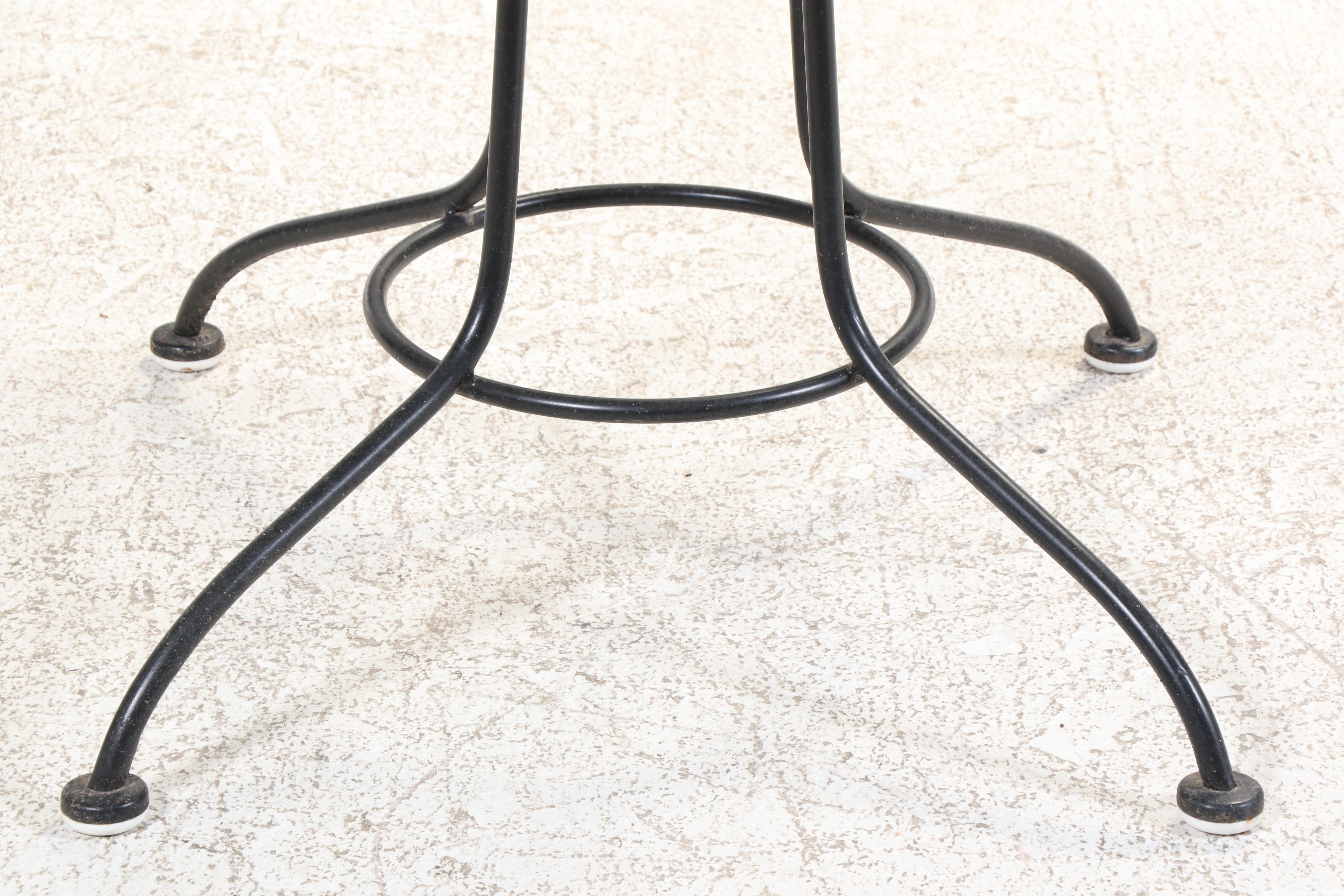 Five-Piece Wrought Iron Patio Dining Set