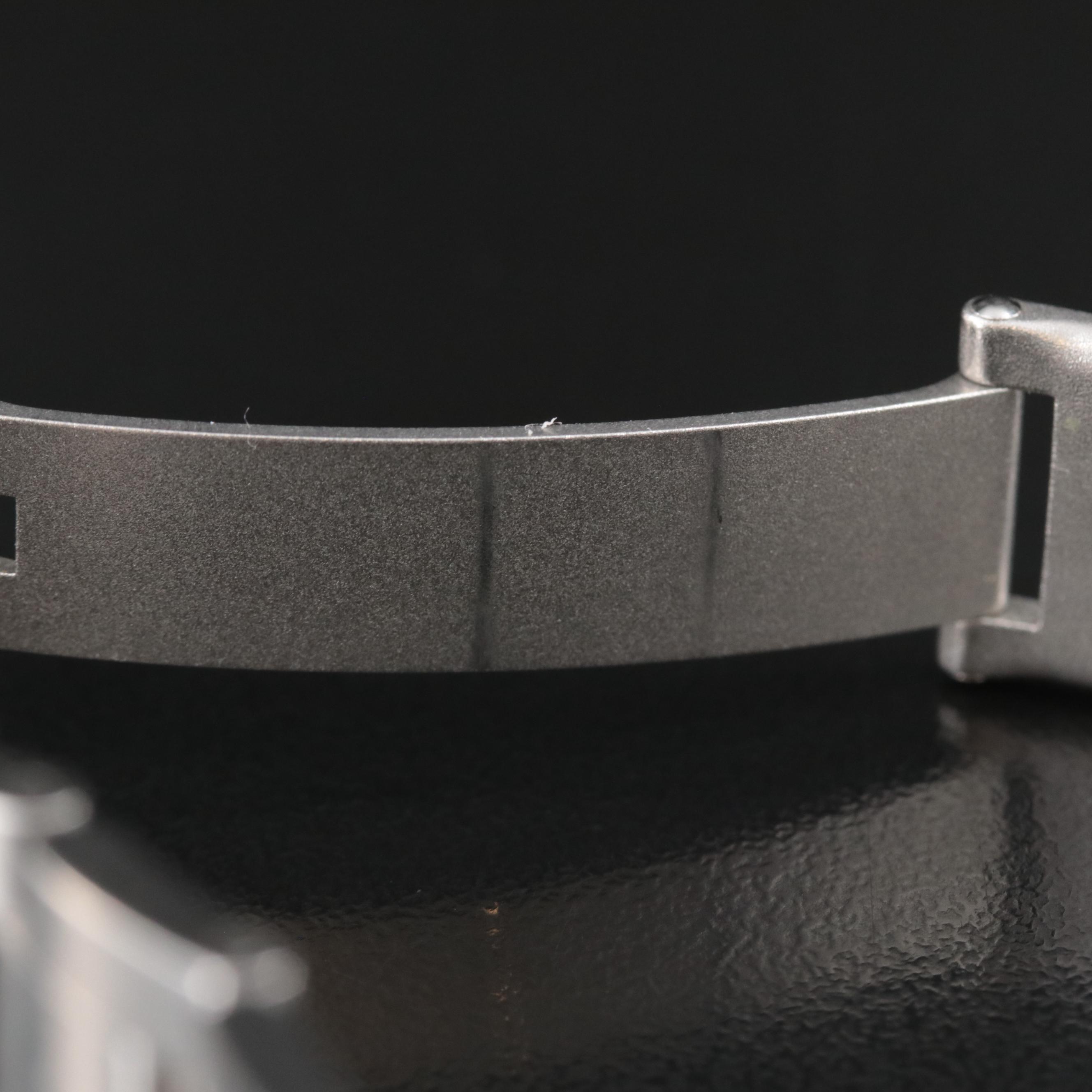 Rolex Air King Blue Bar Automatic Watch