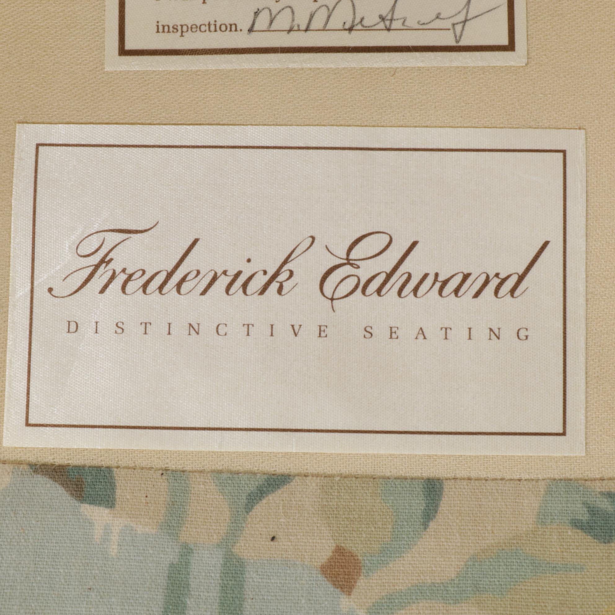 DRT Frederick Edward Chippendale Style Wing Armchair