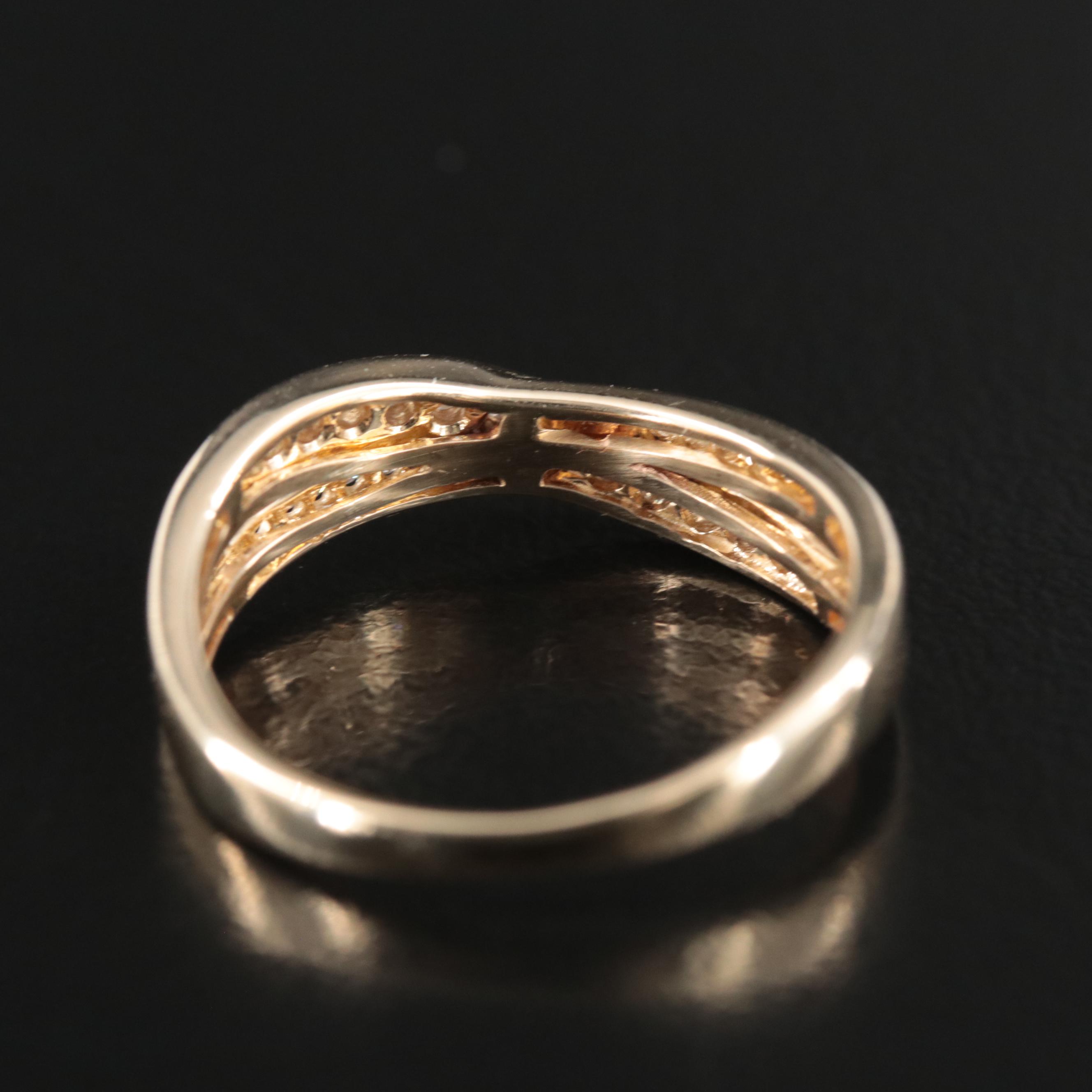 Le Vian 14K 0.25 CTW Crossover Ring