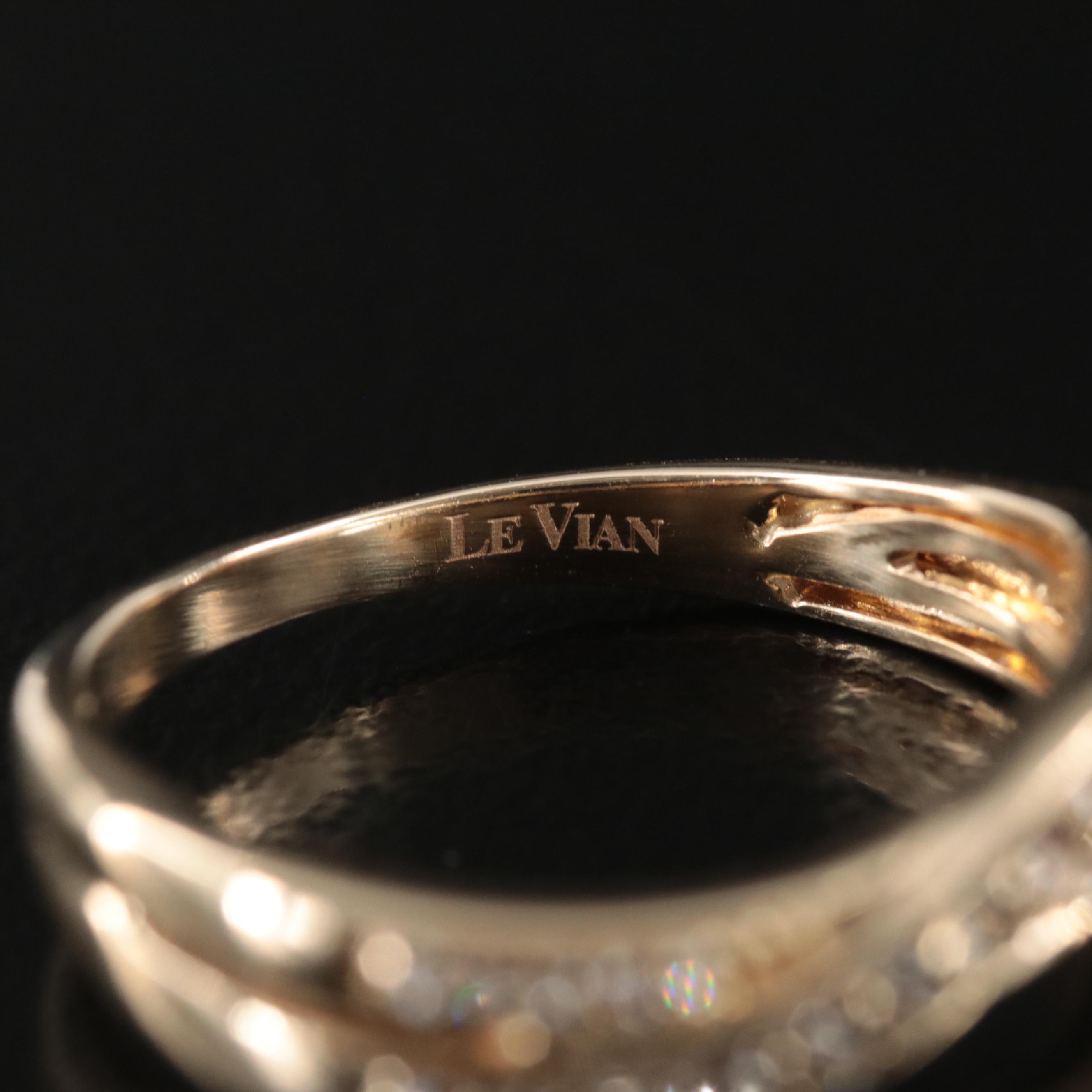 Le Vian 14K 0.25 CTW Crossover Ring