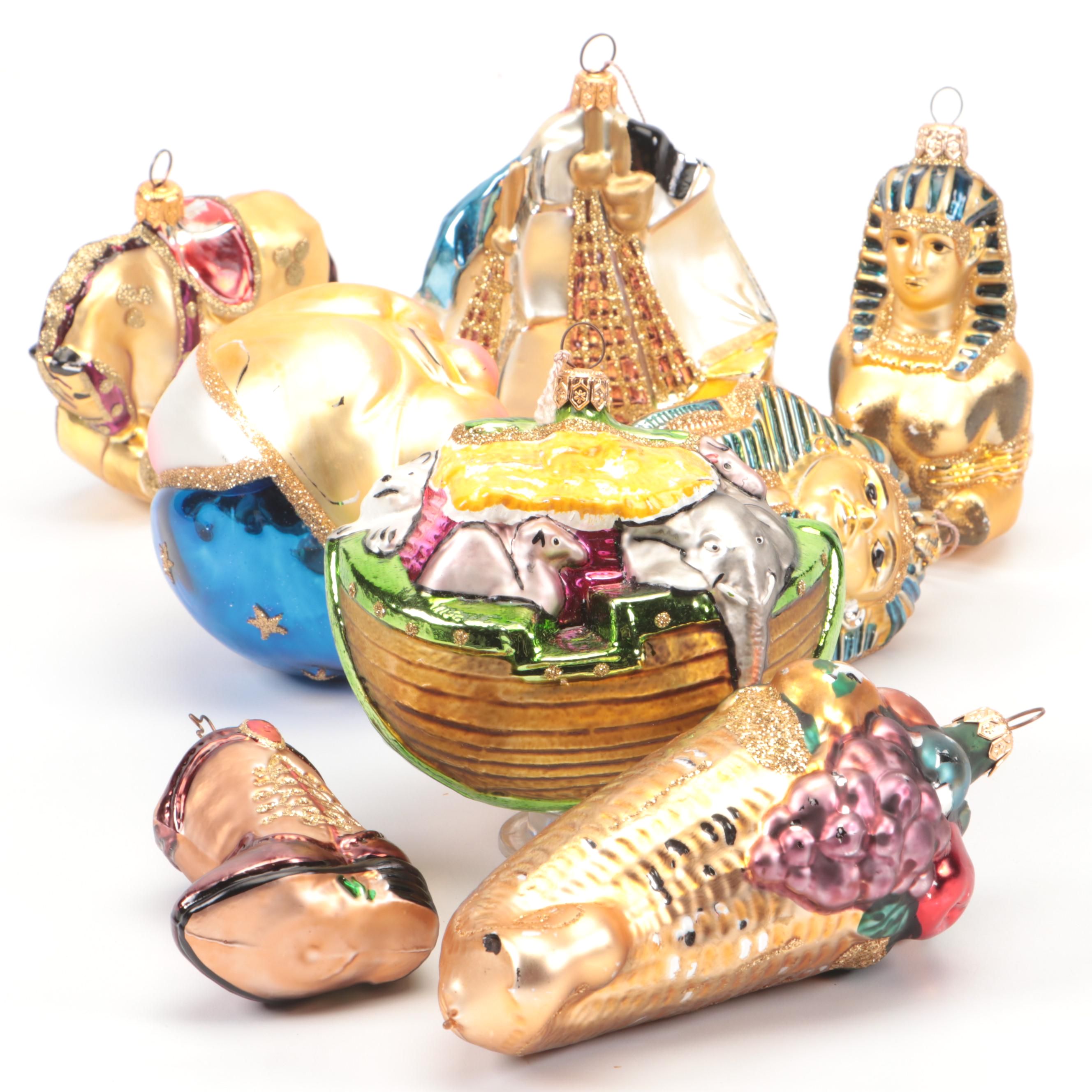 Komozja for Kurt S. Adler and Other Blown Glass Ornaments