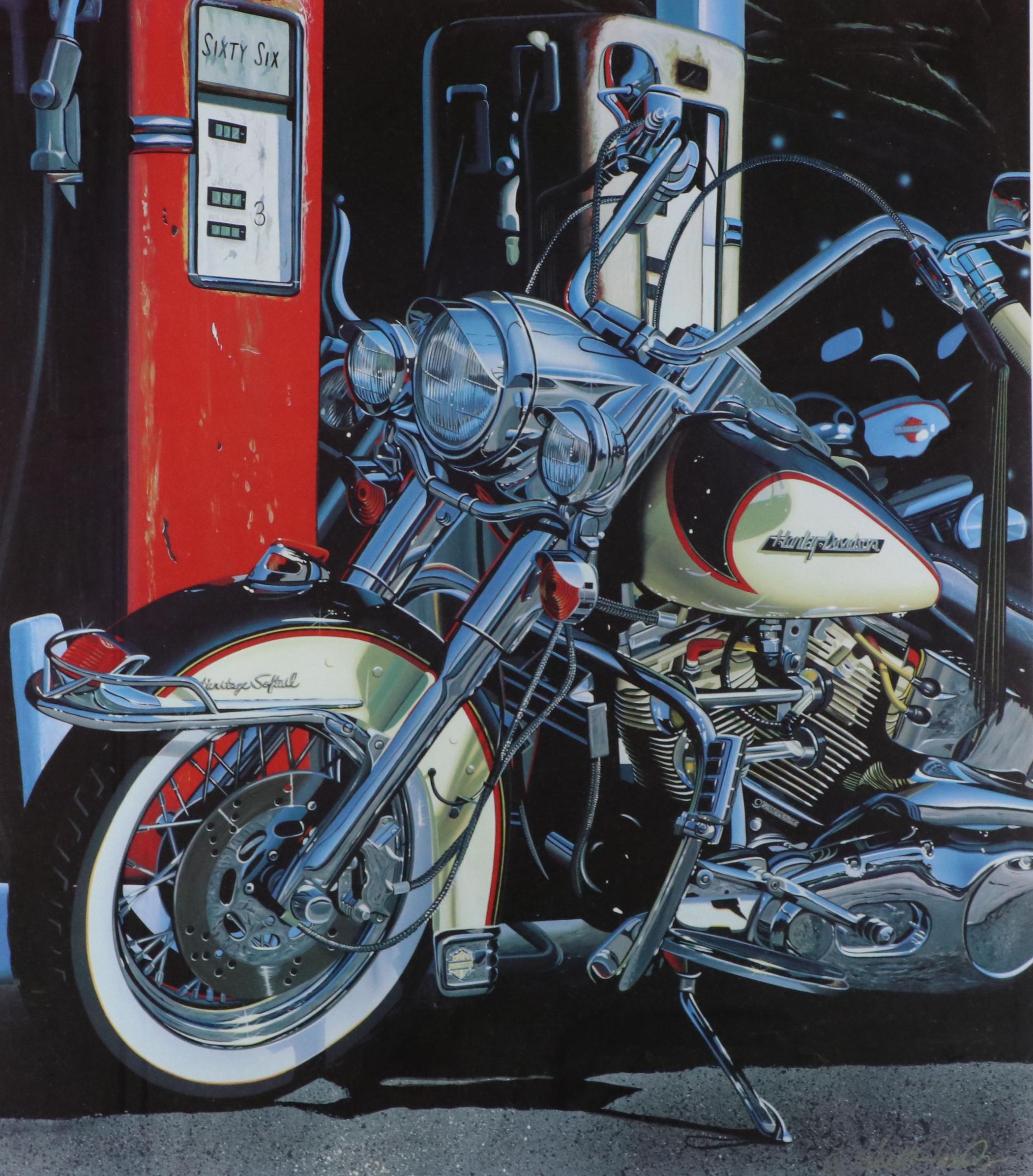 Scott Jacobs Offset Lithograph "At Your Service," 2005