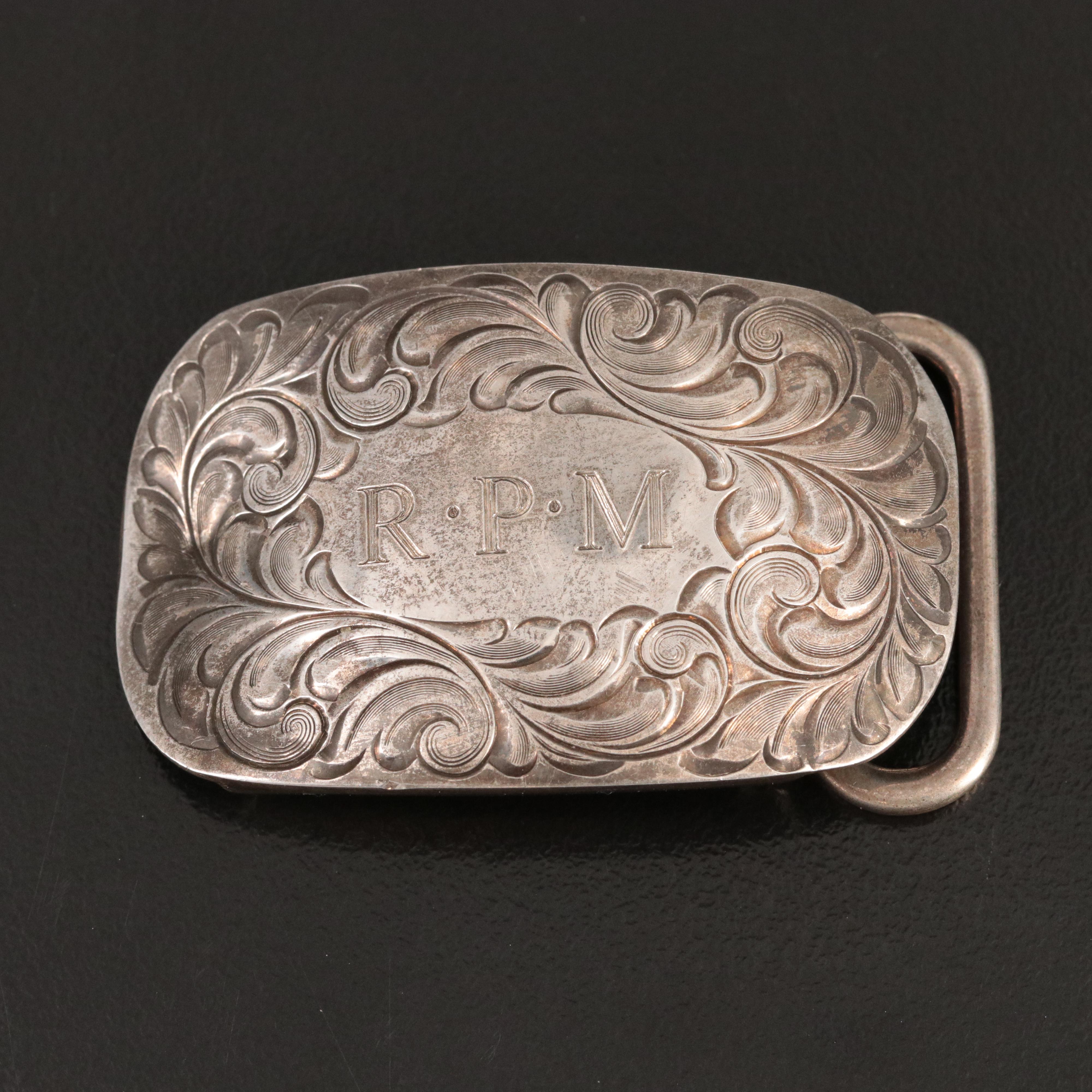 Tiffany & Co. Sterling Belt Buckle