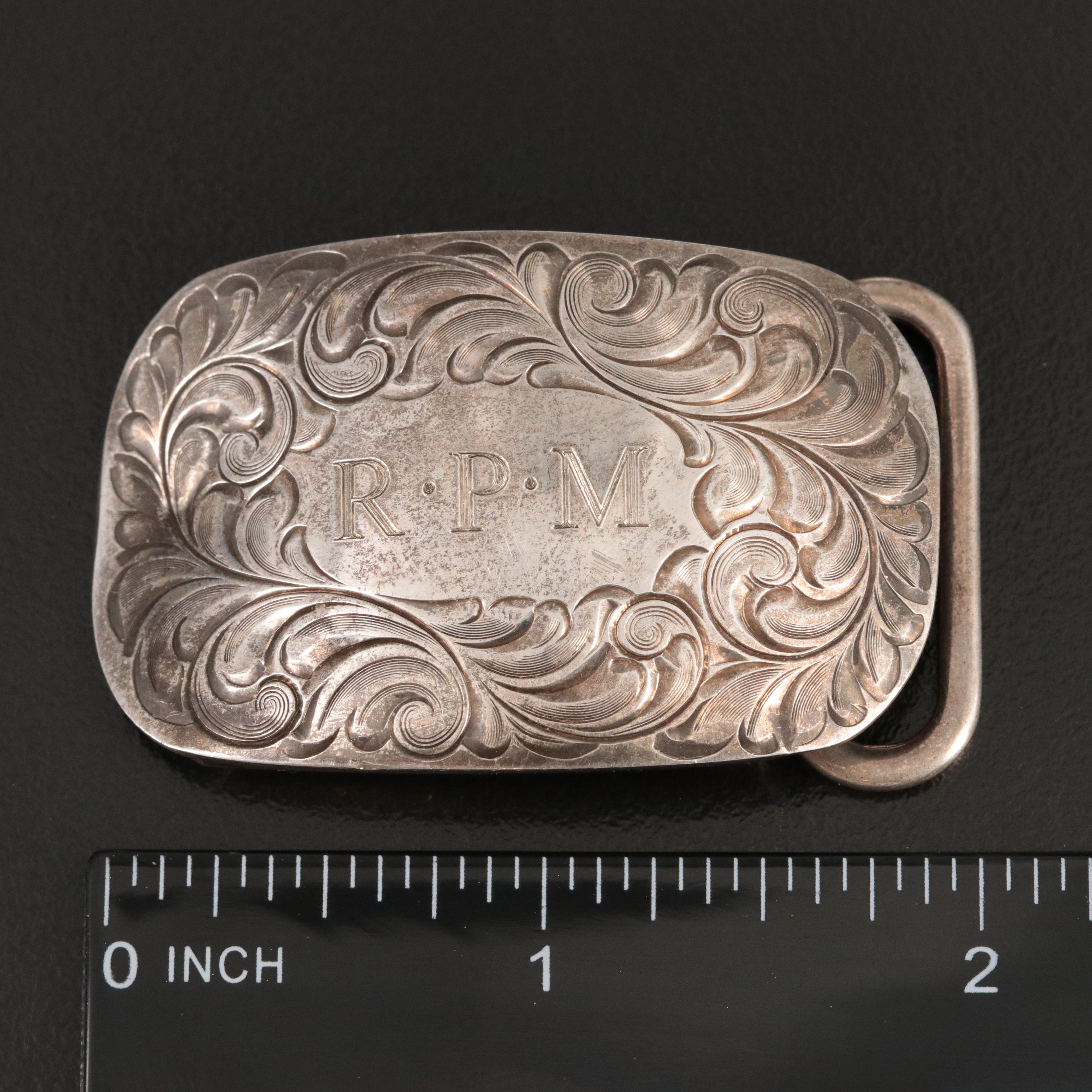 Tiffany & Co. Sterling Belt Buckle