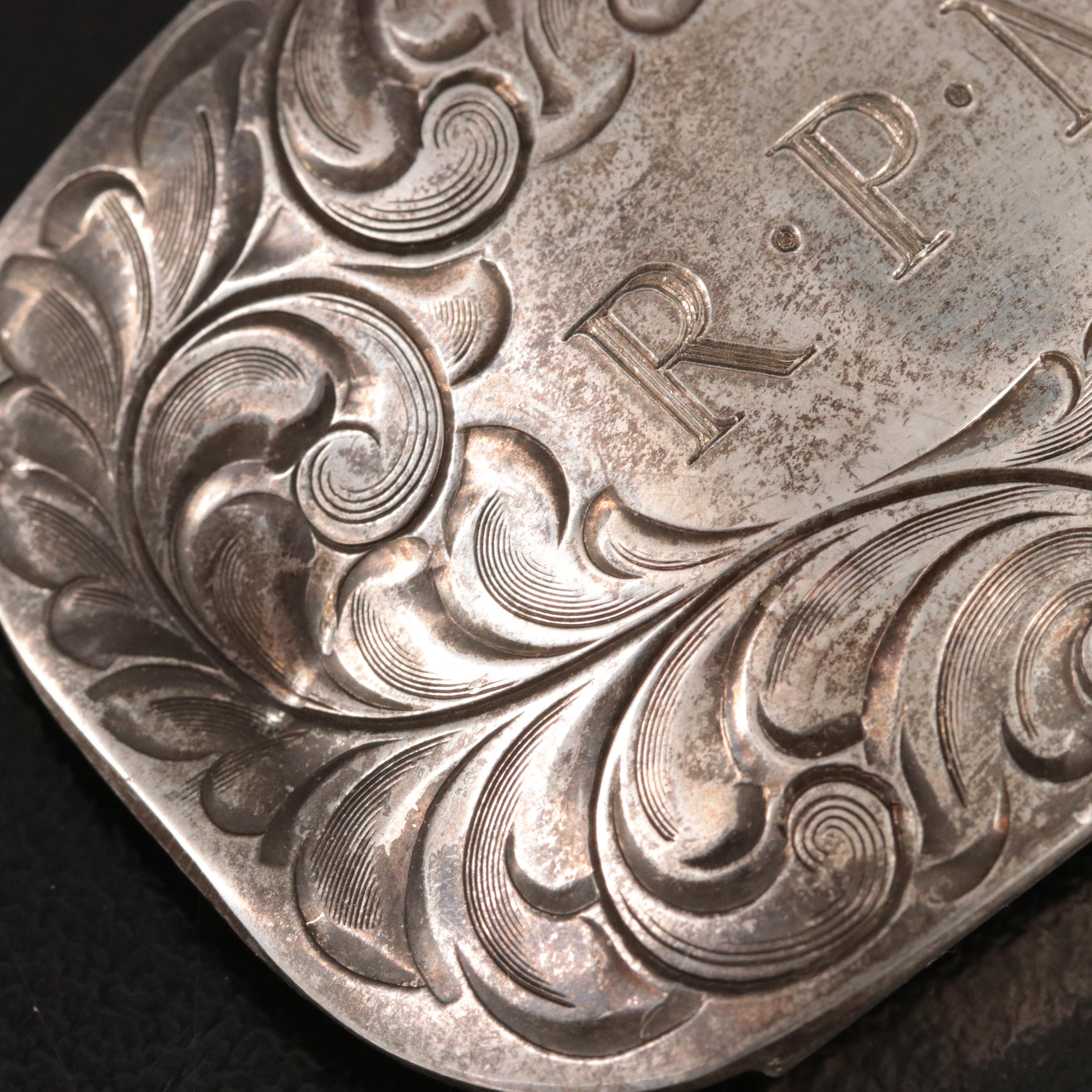 Tiffany & Co. Sterling Belt Buckle