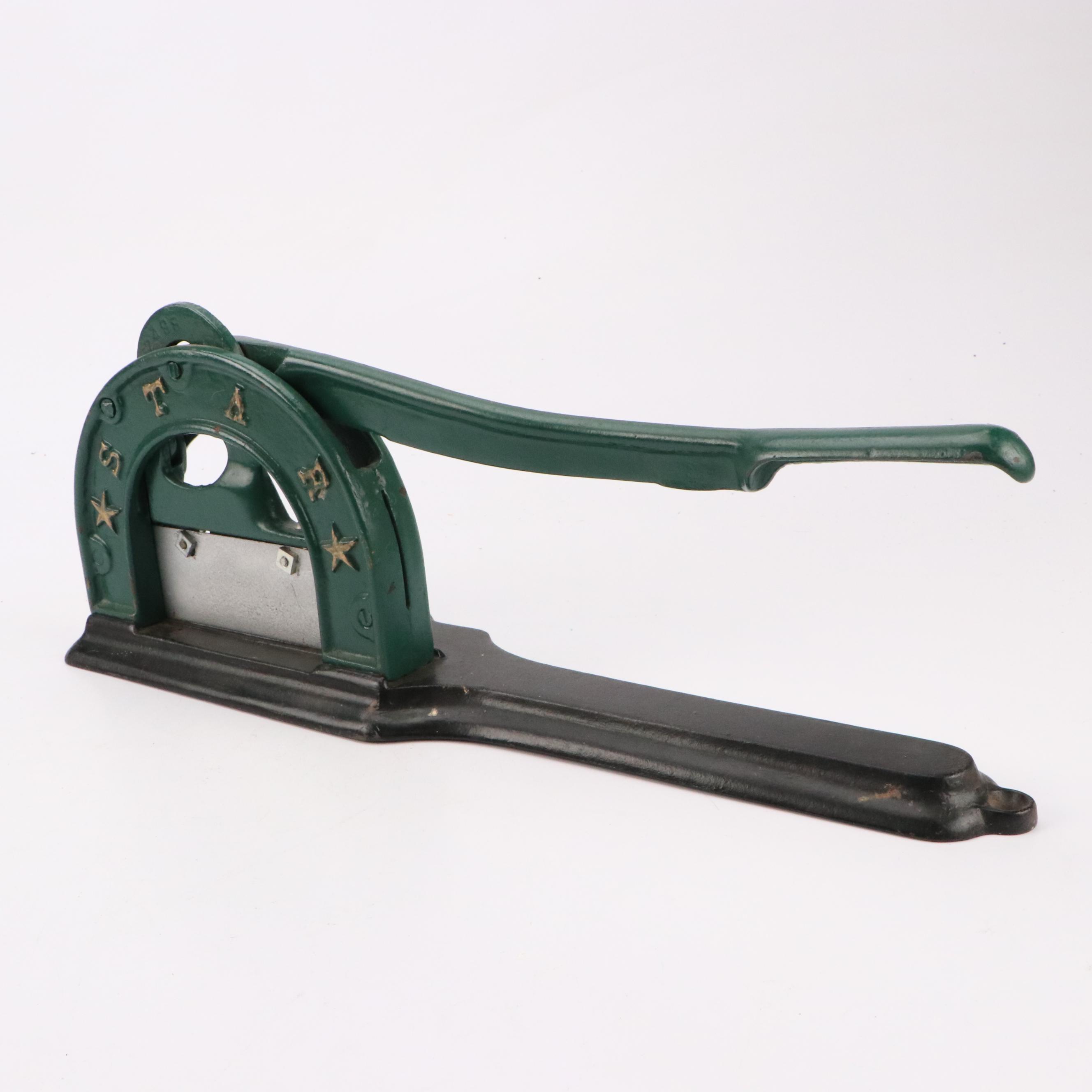 Griswold Mfg. Co. Star Cast Iron Tobacco Plug Cutter, Early 20th Century