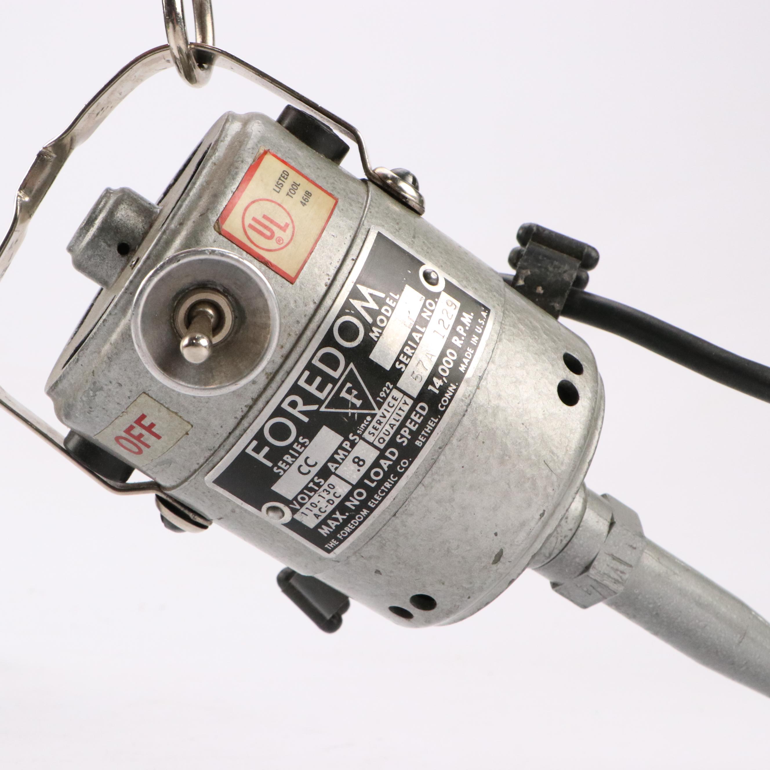 Foredom Series CC and Model 340 Rotary Power Tools, Vintage