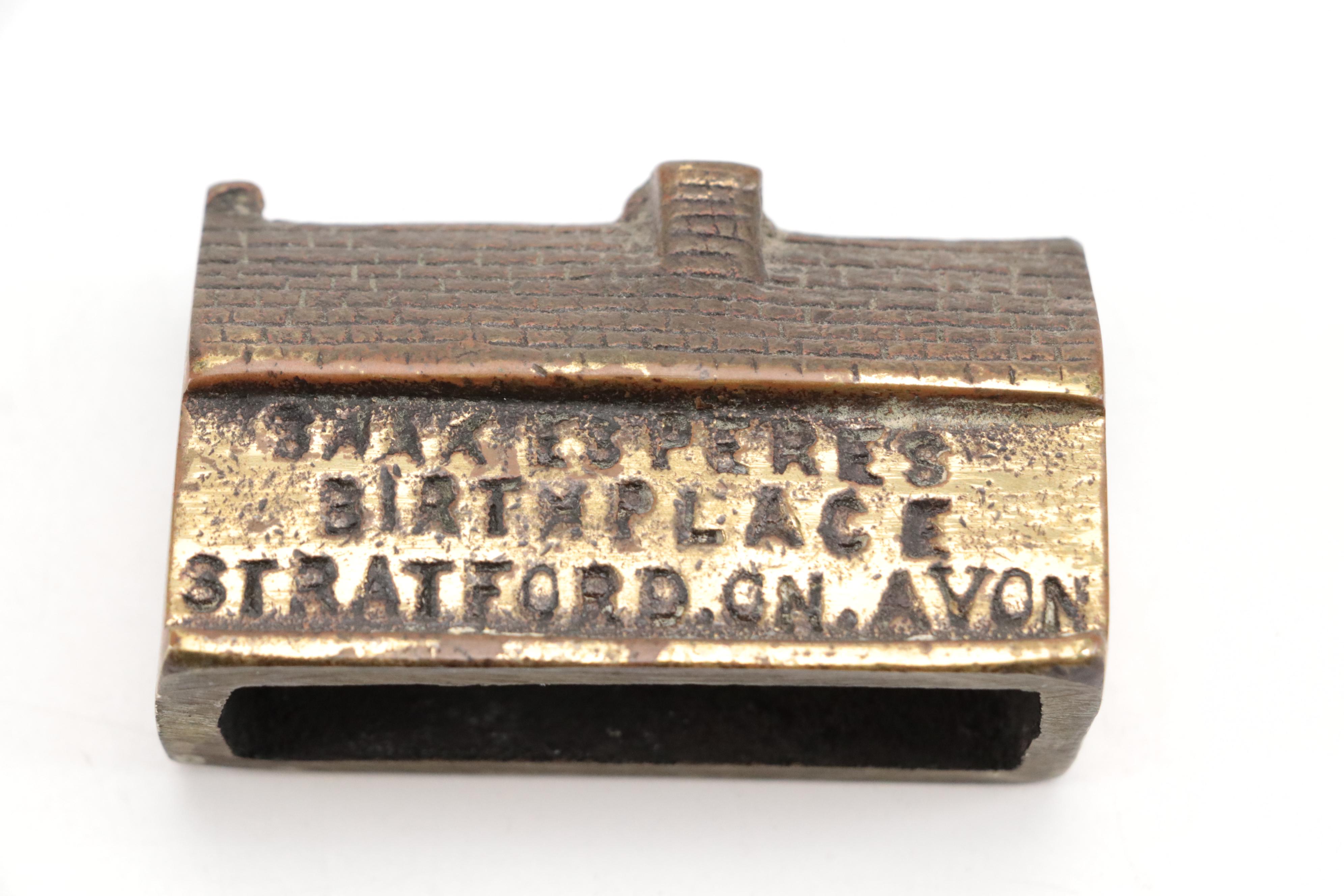 Metal St. Martinus Cathedral with Other Miniature Architectural Souvenirs