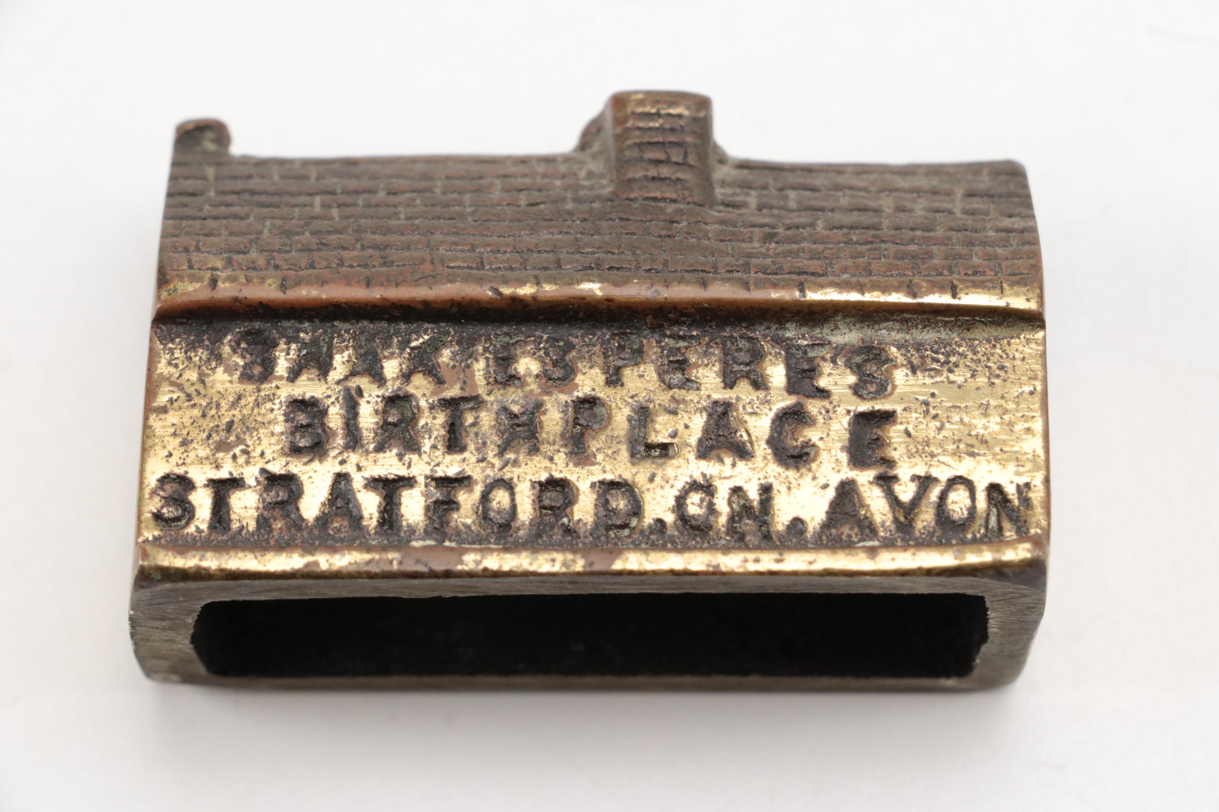 Metal St. Martinus Cathedral with Other Miniature Architectural Souvenirs