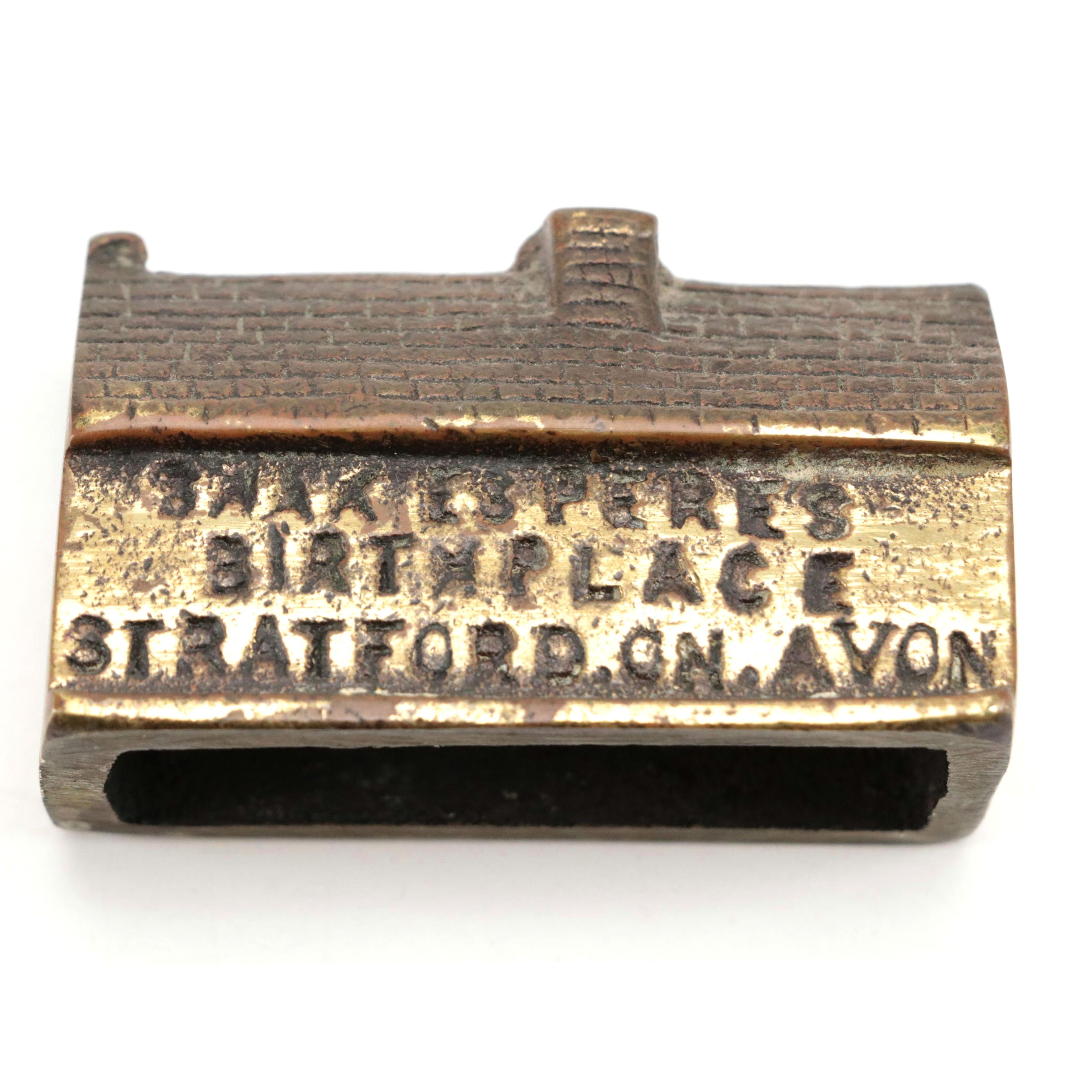 Metal St. Martinus Cathedral with Other Miniature Architectural Souvenirs