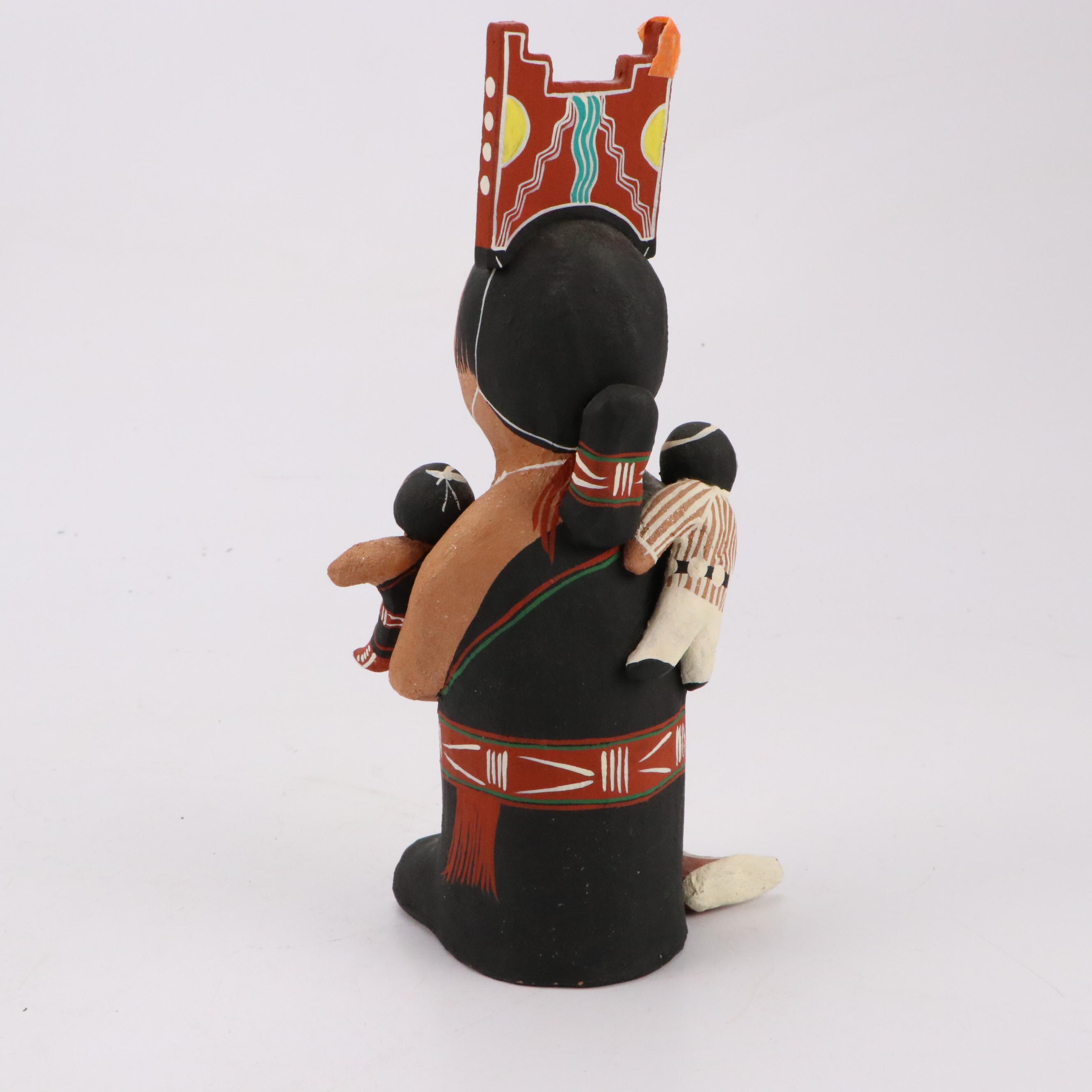 Quintana Family Cochiti Pueblo Storyteller Figure, 1988