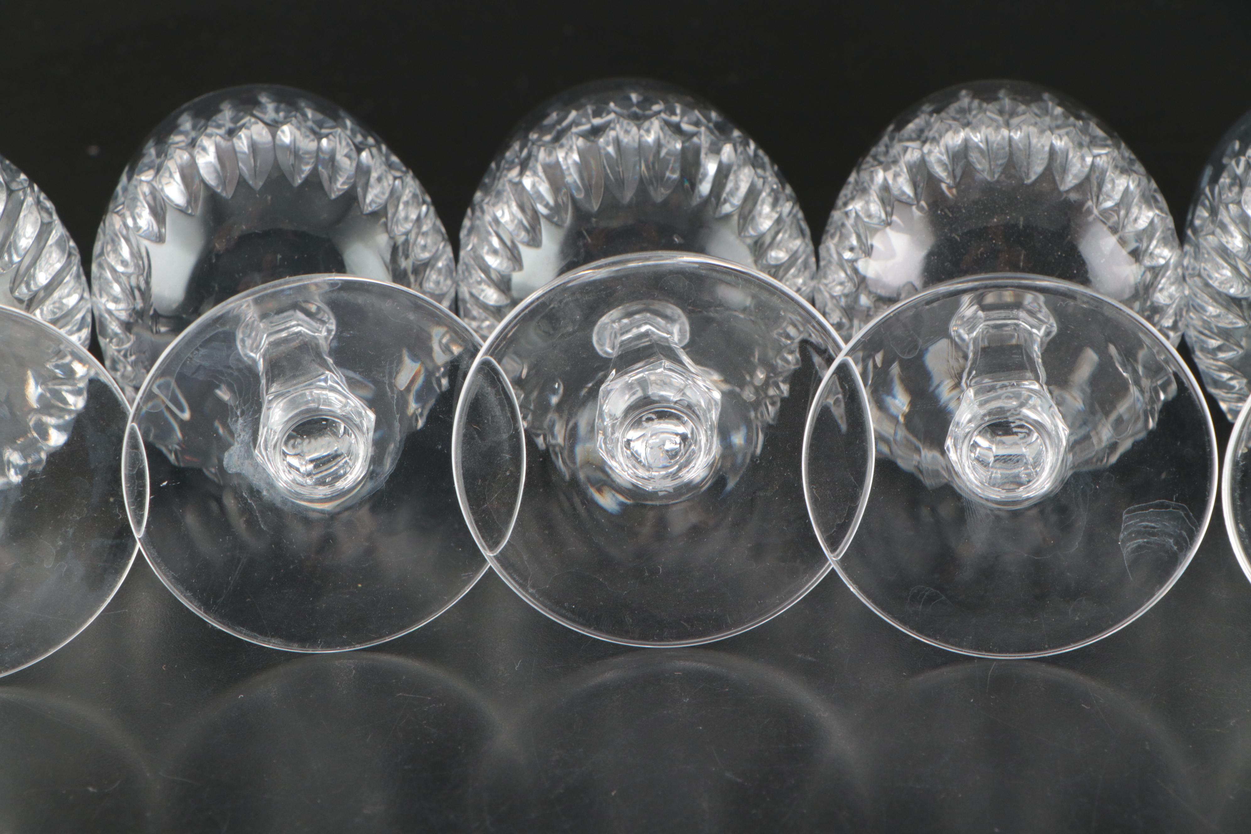 Gorham "Chantilly" Crystal Wine Glasses, 1972-1984