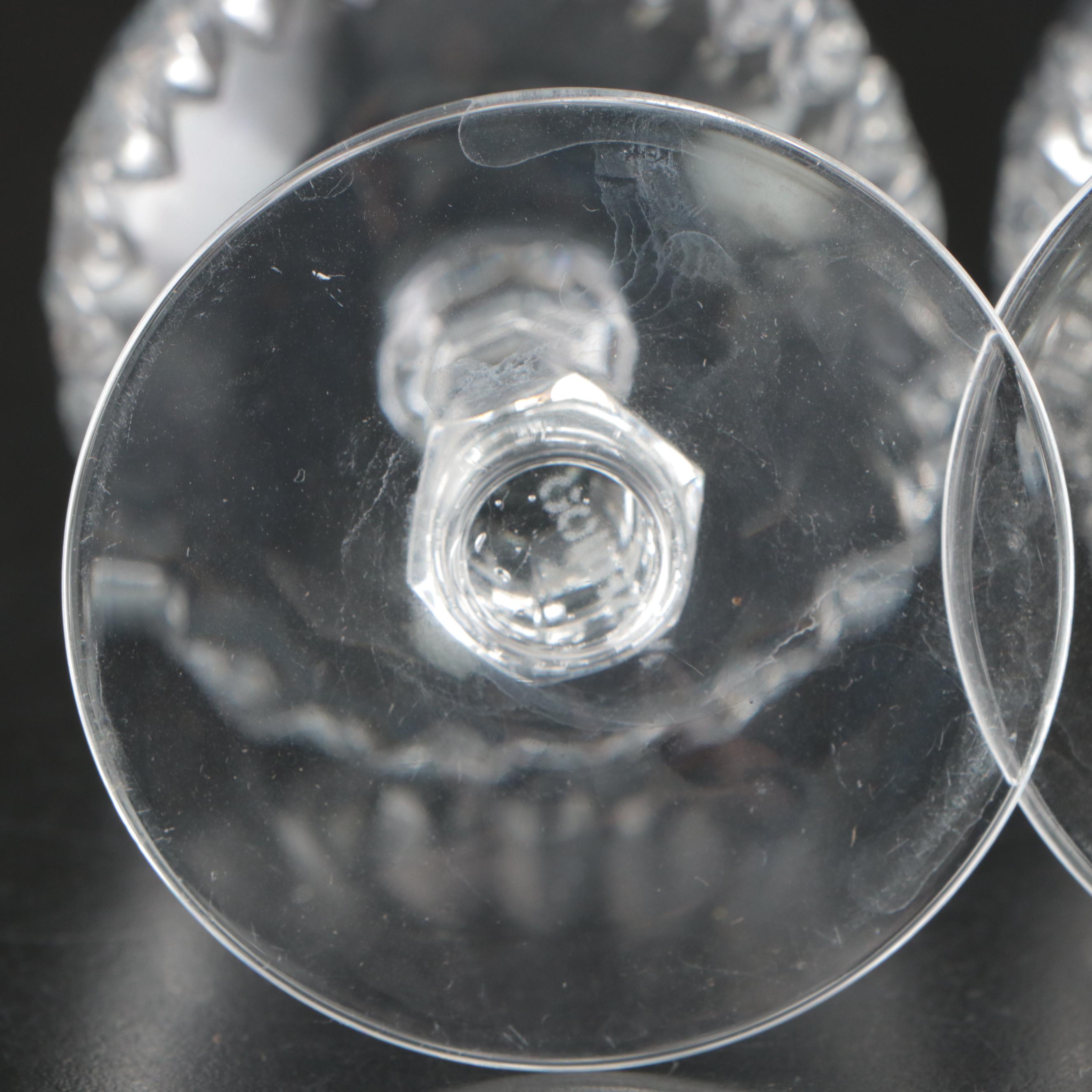 Gorham "Chantilly" Crystal Wine Glasses, 1972-1984