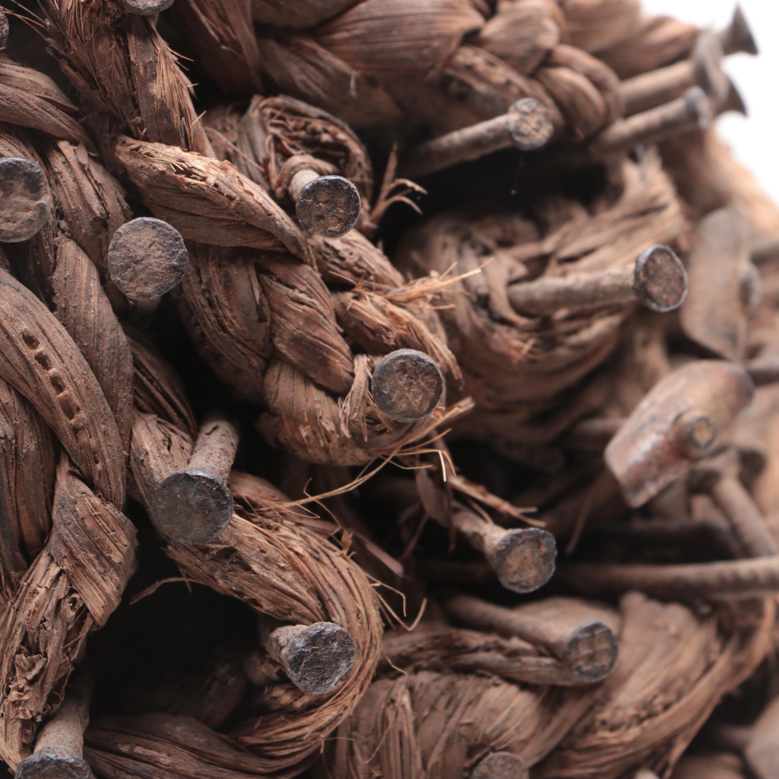 Kongo-Yombe "Nkisi Nkondi" Power Fetish Figure, Central Africa