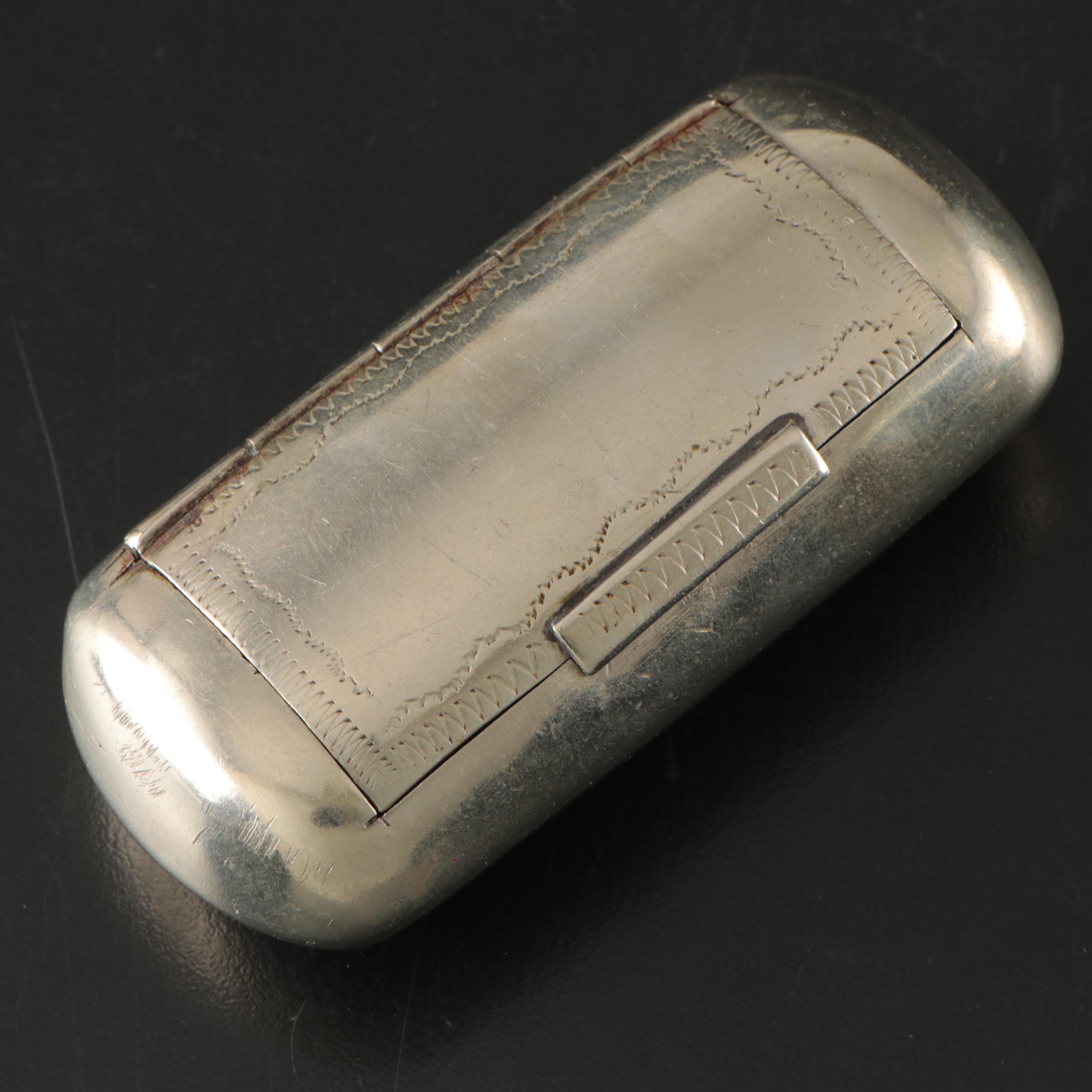 Engraved Oval Snuff Boxes, Late 19th–Early 20th C.