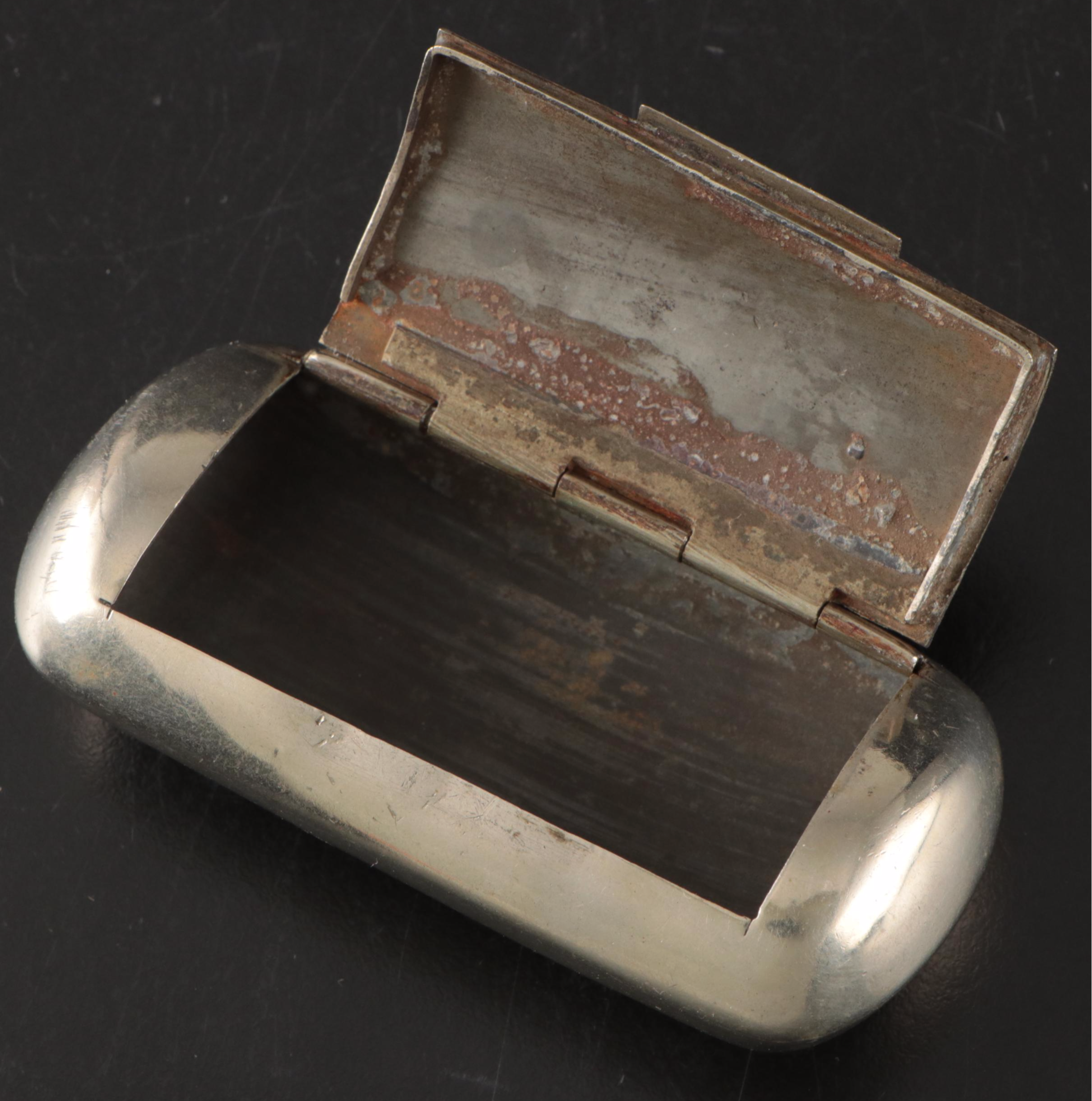 Engraved Oval Snuff Boxes, Late 19th–Early 20th C.